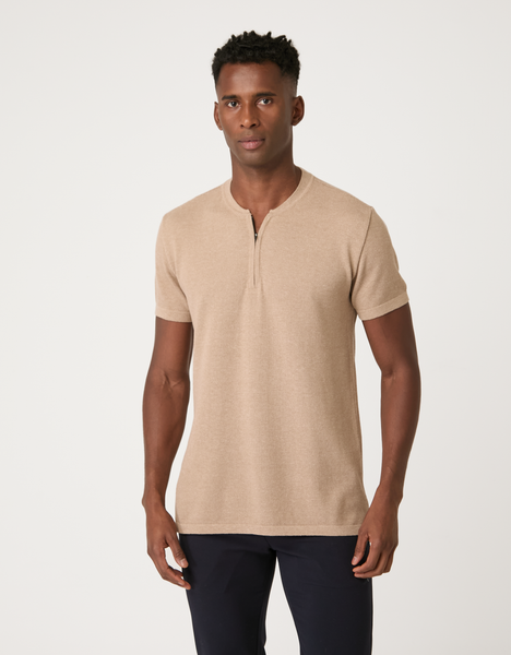 Polo Tricot Zíper – Tailor's Oficial