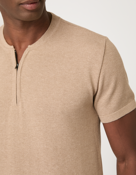 Polo Tricot Zíper – Tailor's Oficial