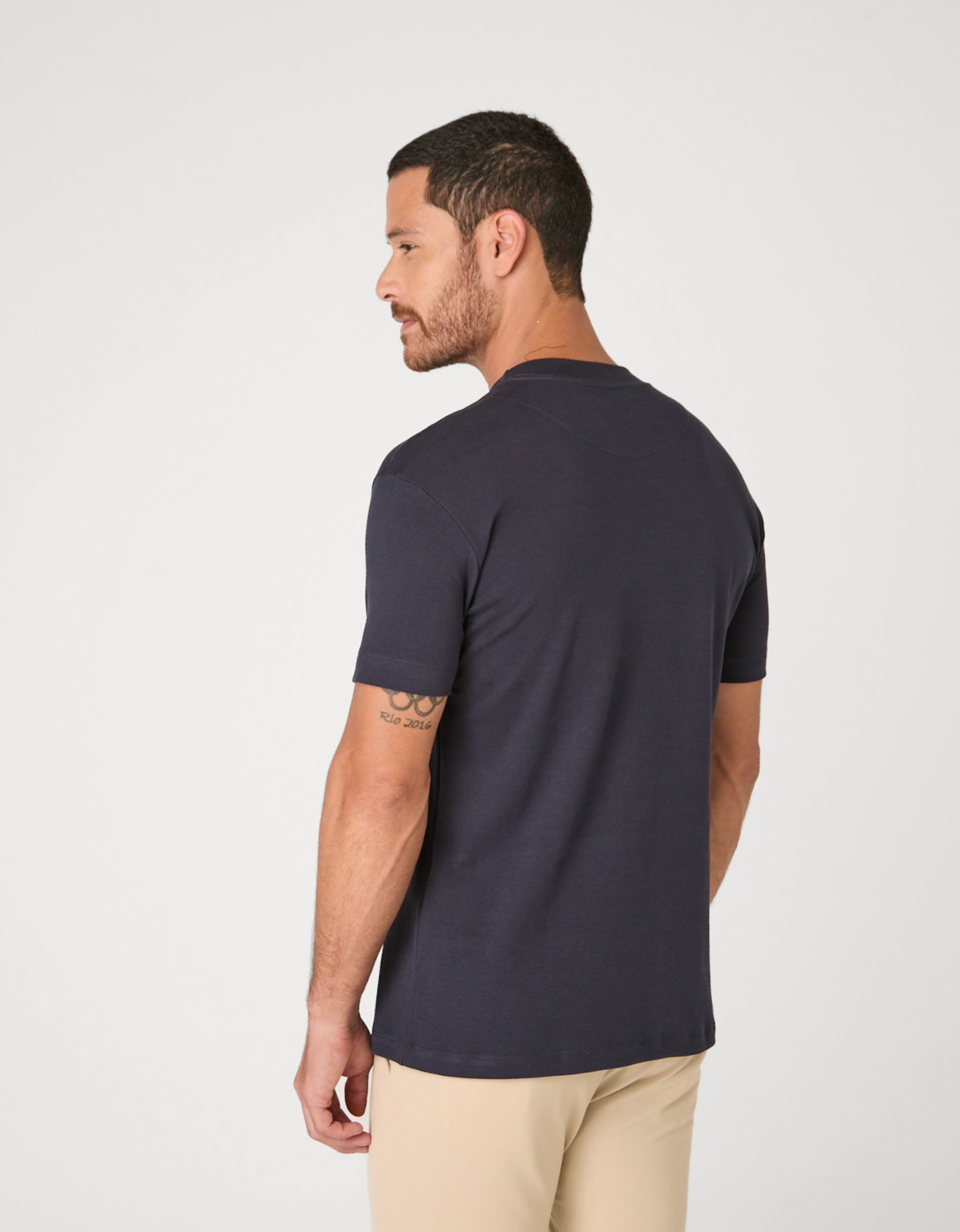Camiseta Premium Gola Alta