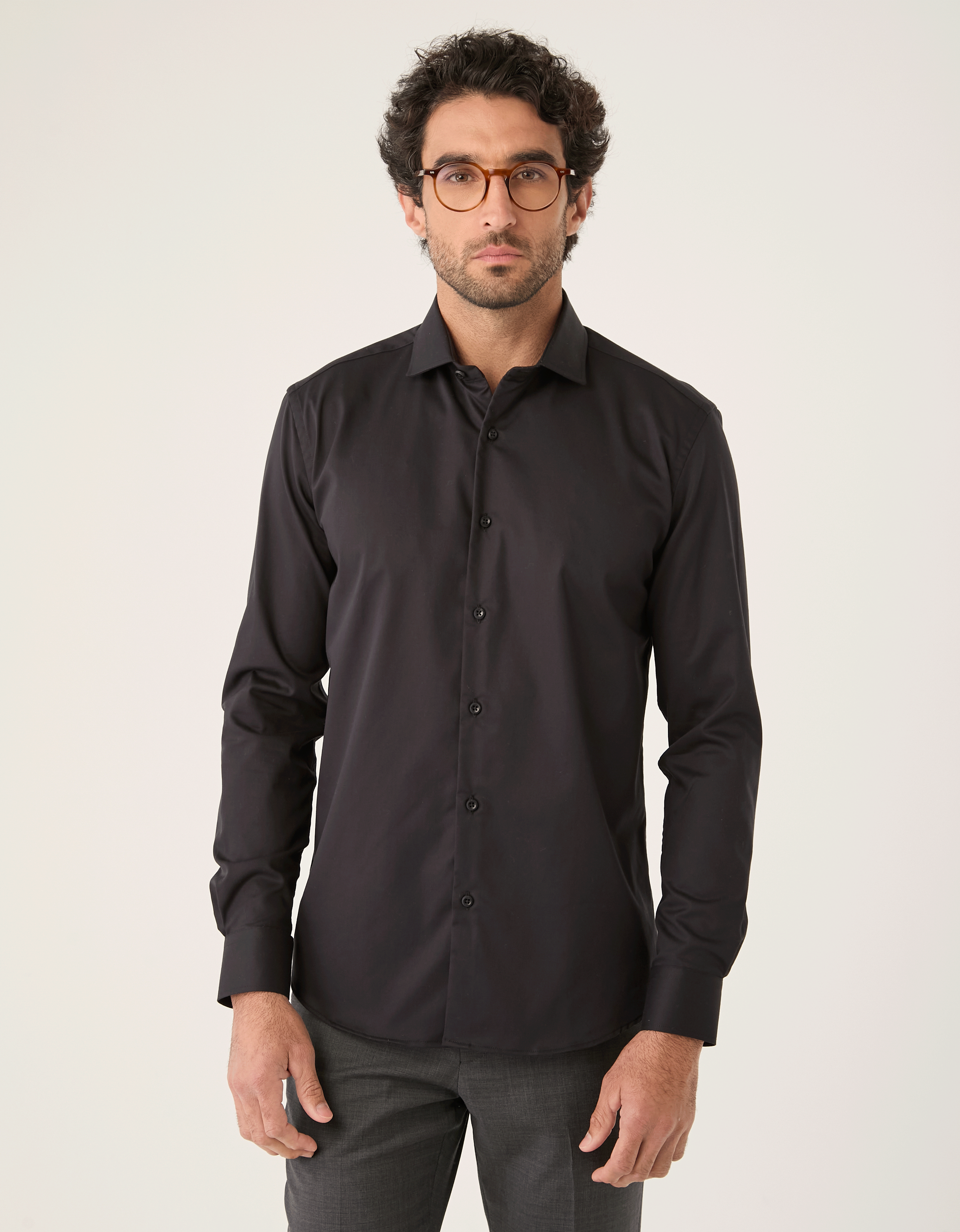 Camisa Non Iron Italiana