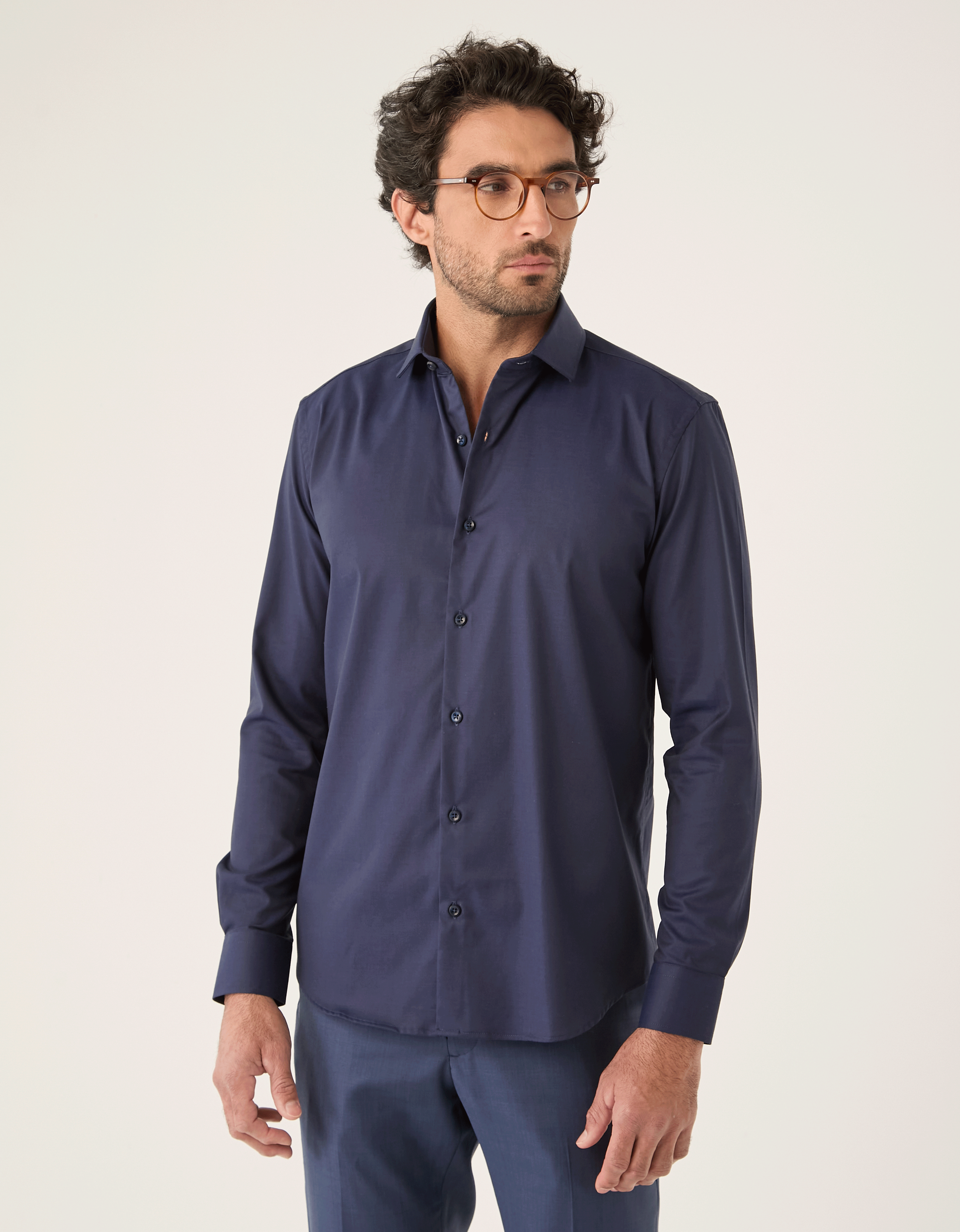 Camisa Non Iron Italiana