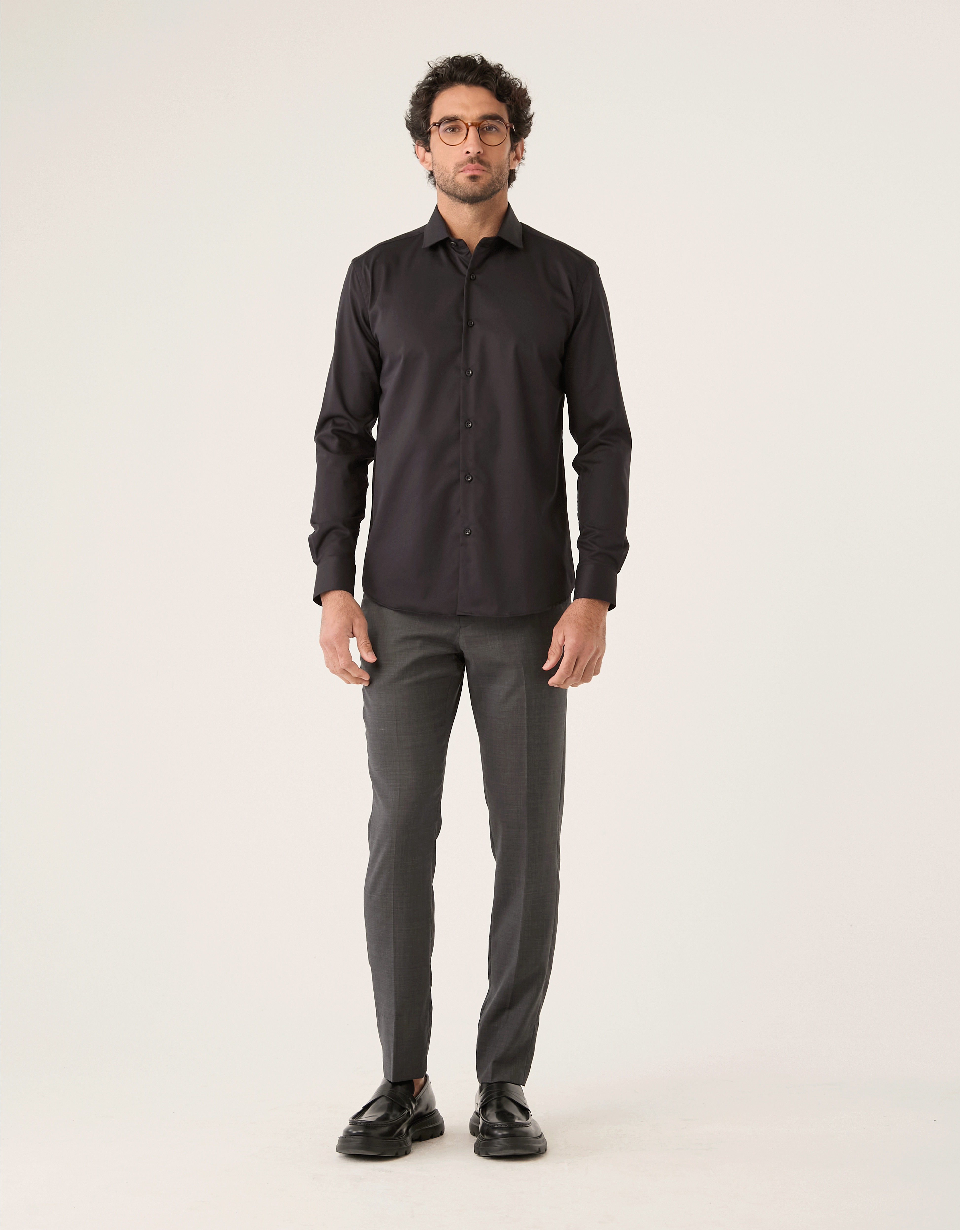 Camisa Non Iron Italiana