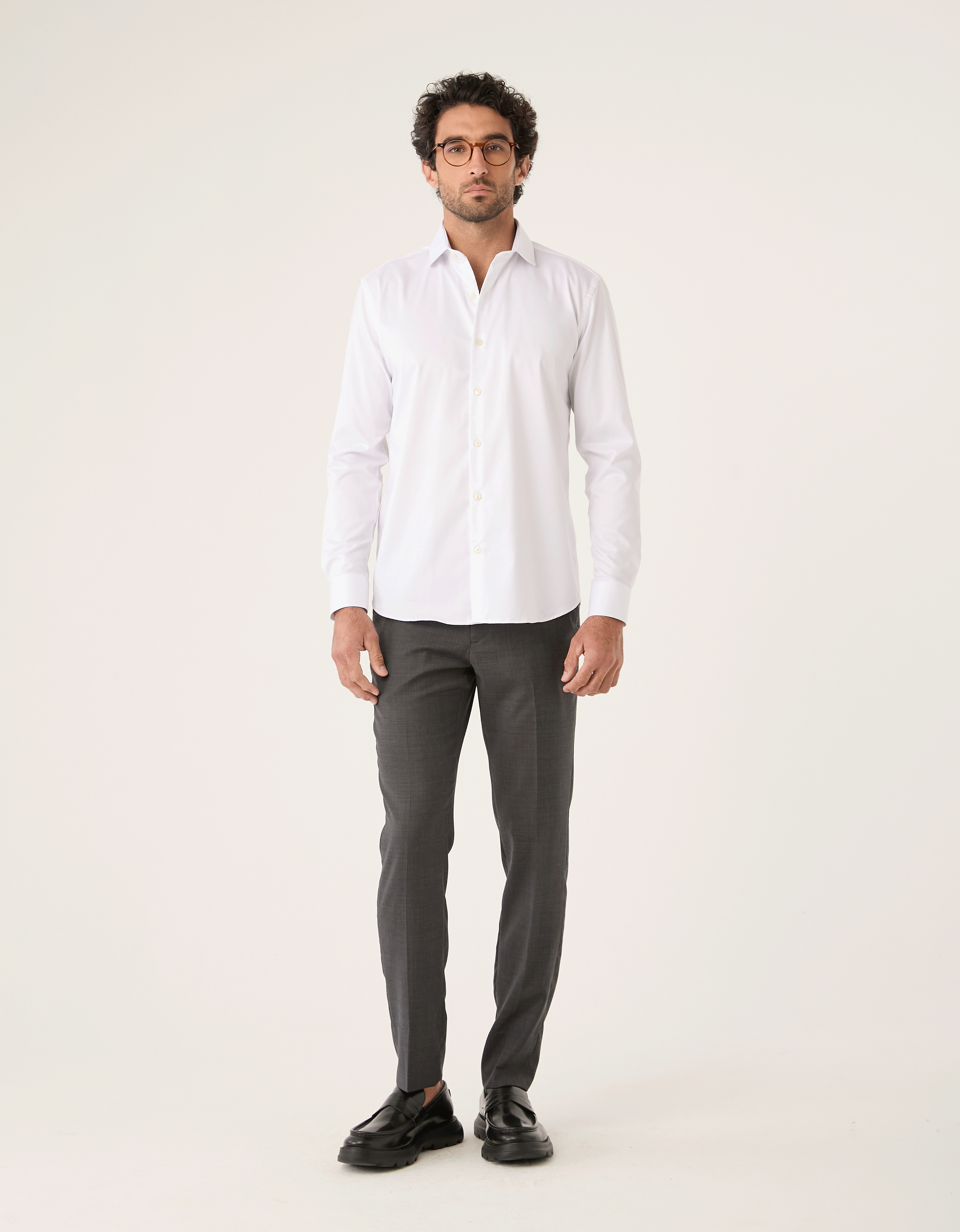 Camisa Non Iron Italiana