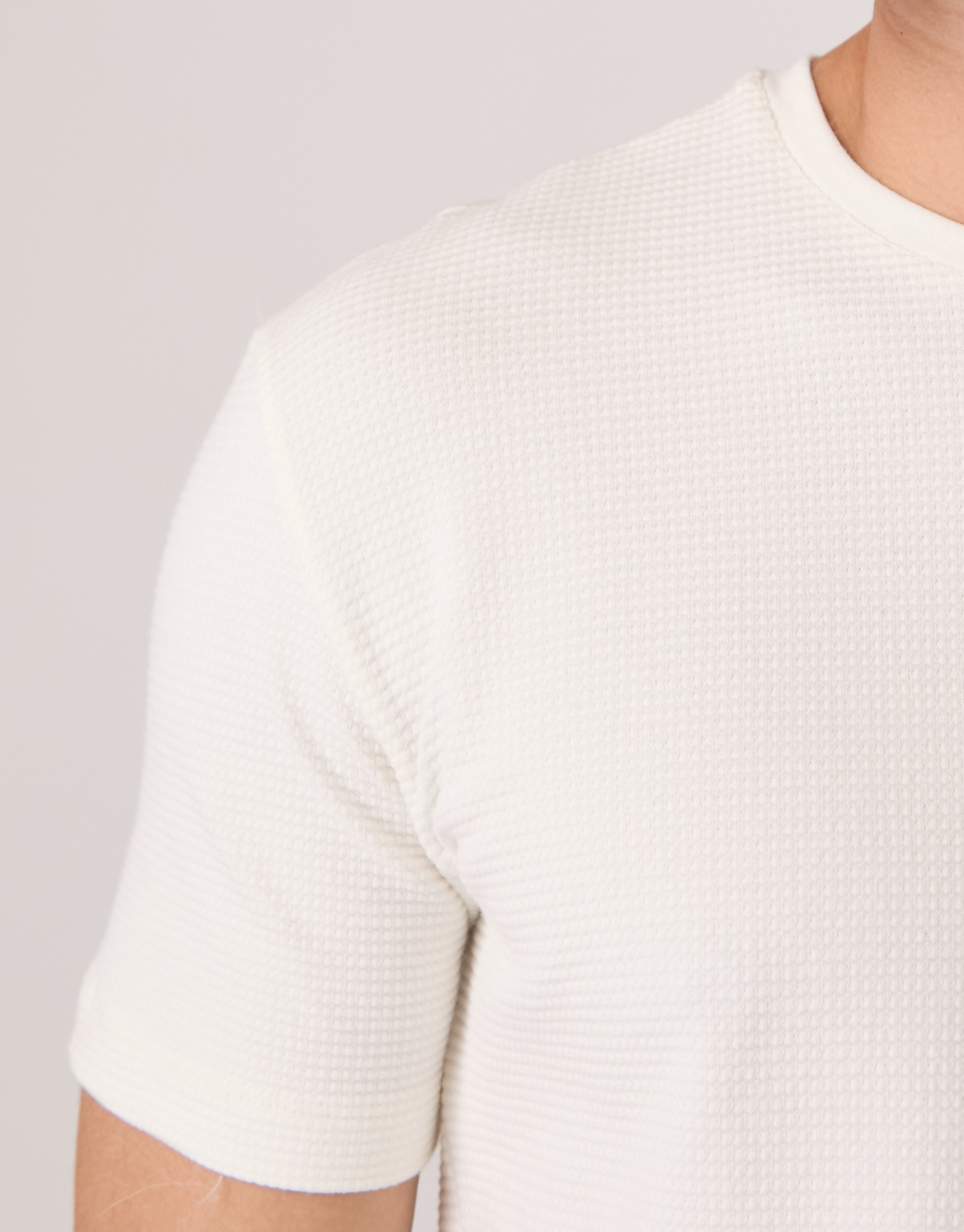 Camiseta Waffle Texture
