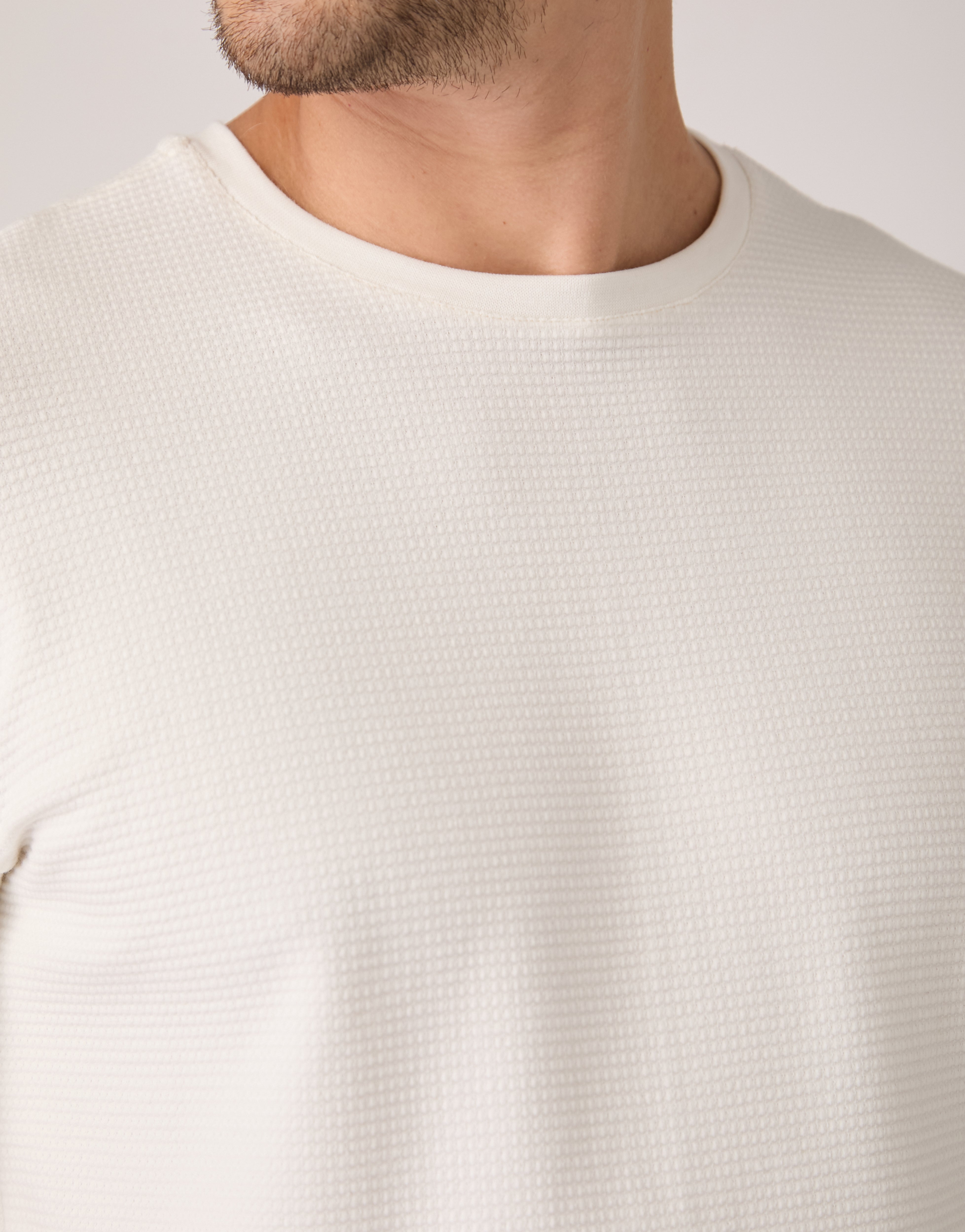 Camiseta Waffle Texture