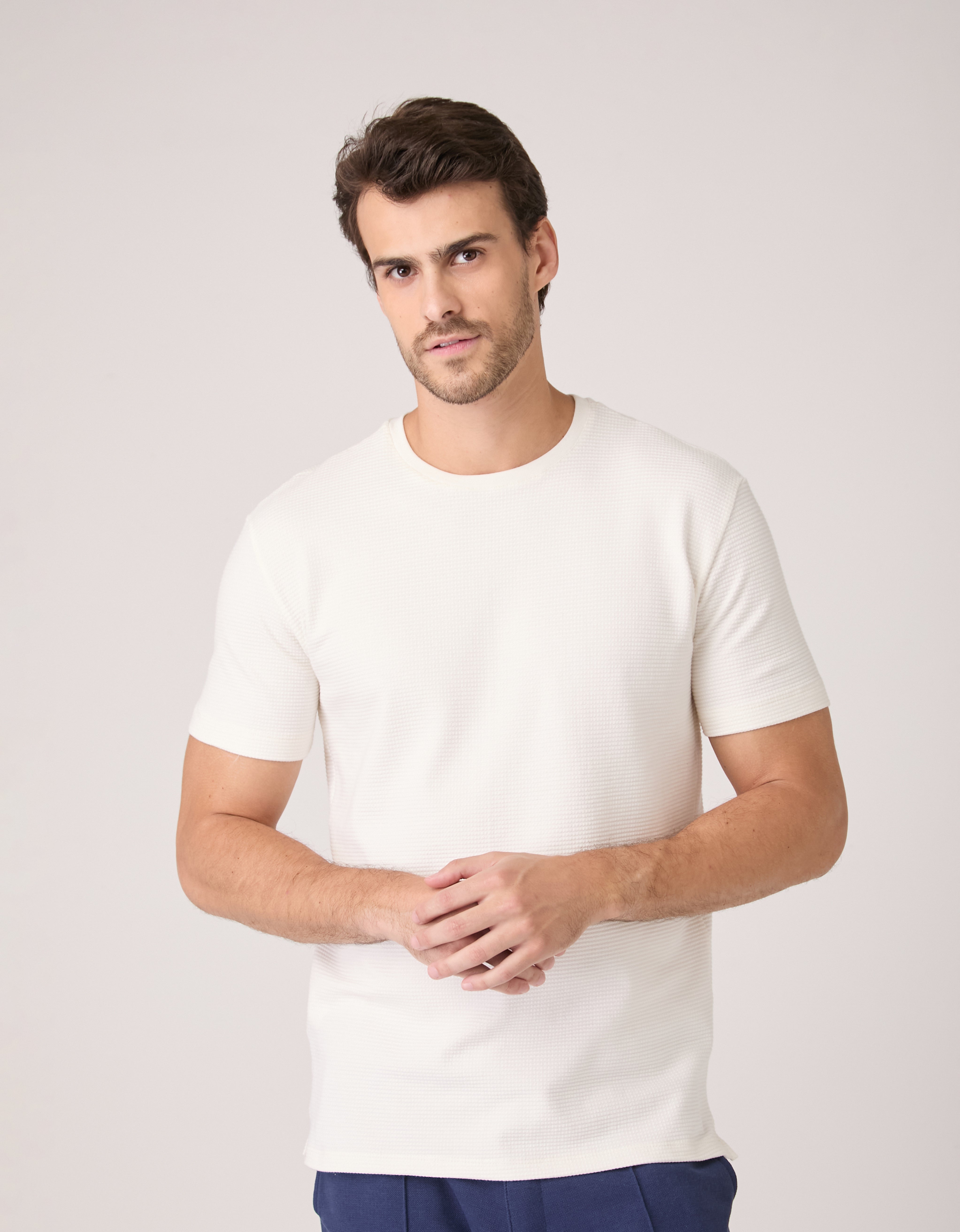 Camiseta Waffle Texture