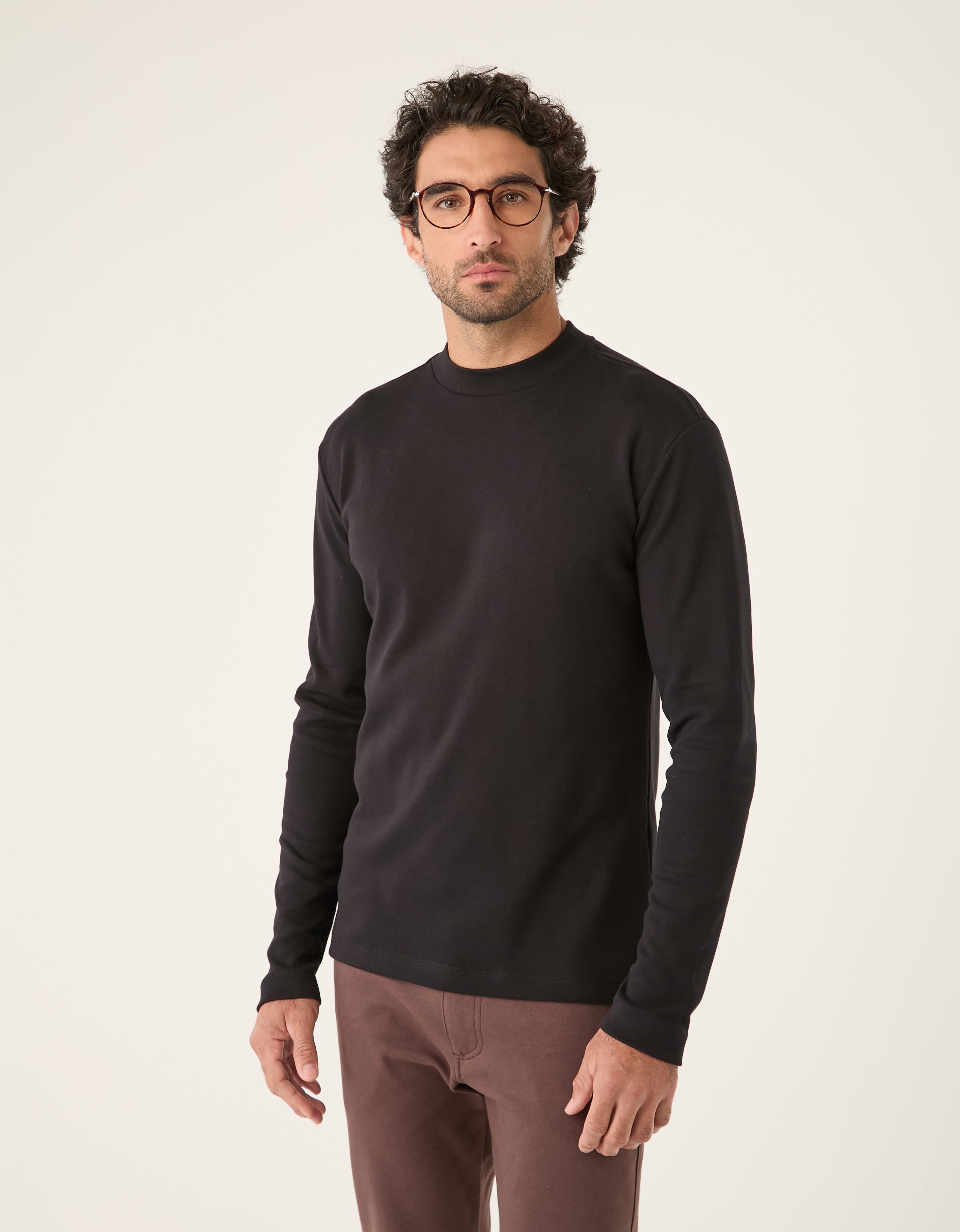Camiseta Premium Gola Alta ML