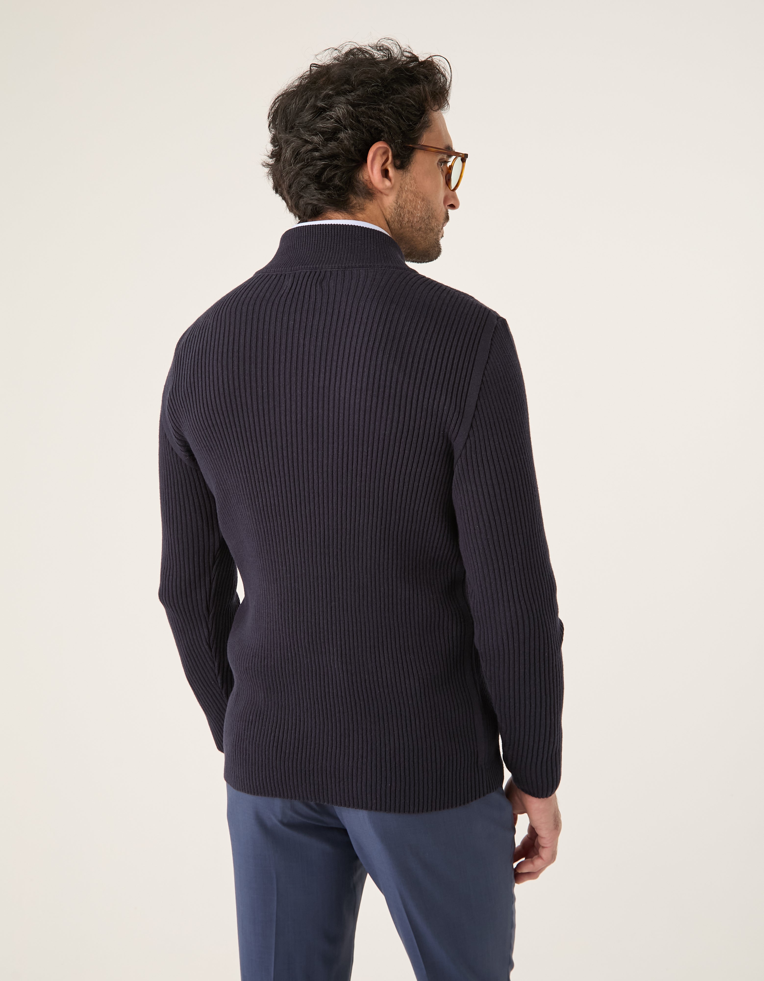 Tricot Meio Zíper