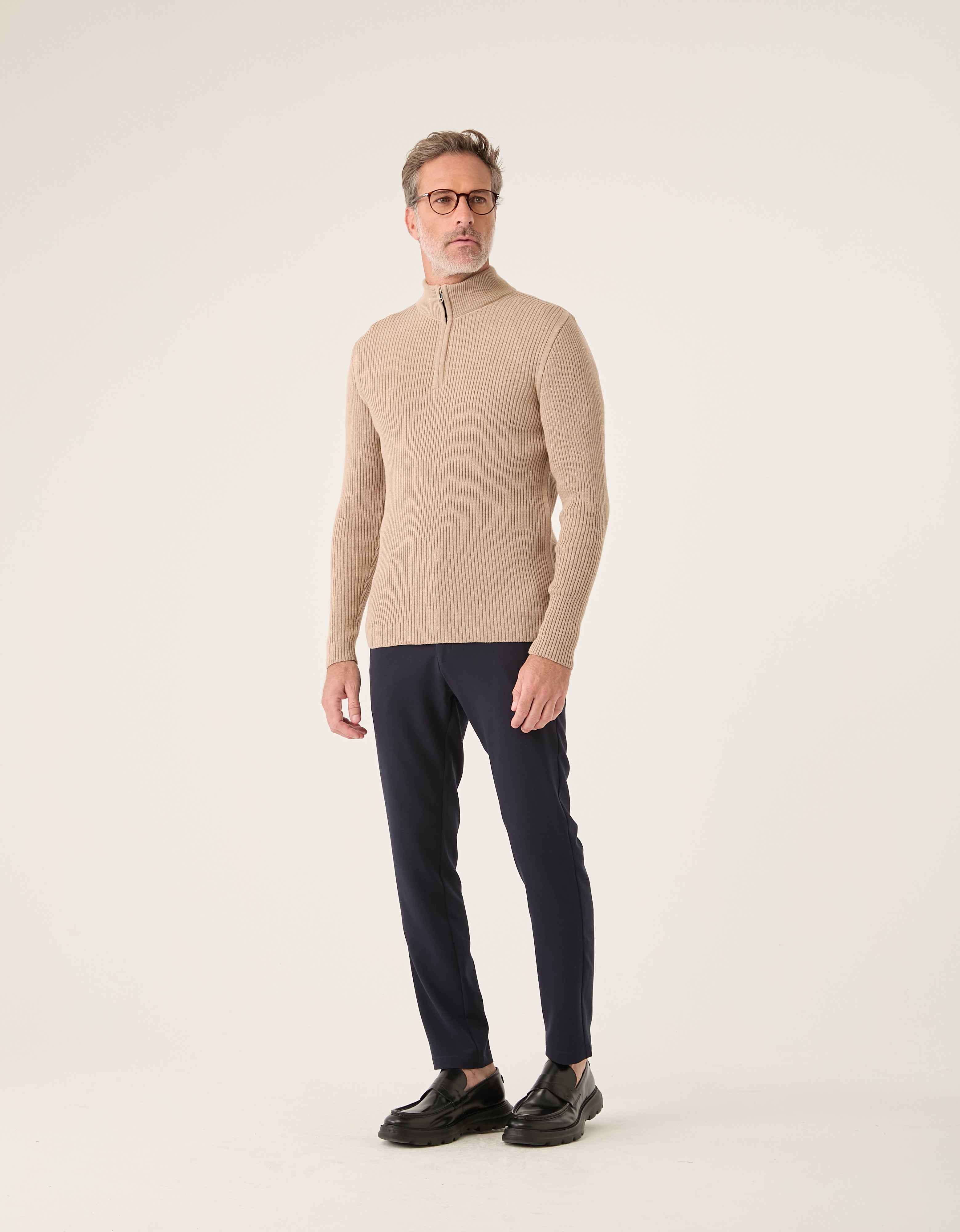 Tricot Meio Zíper