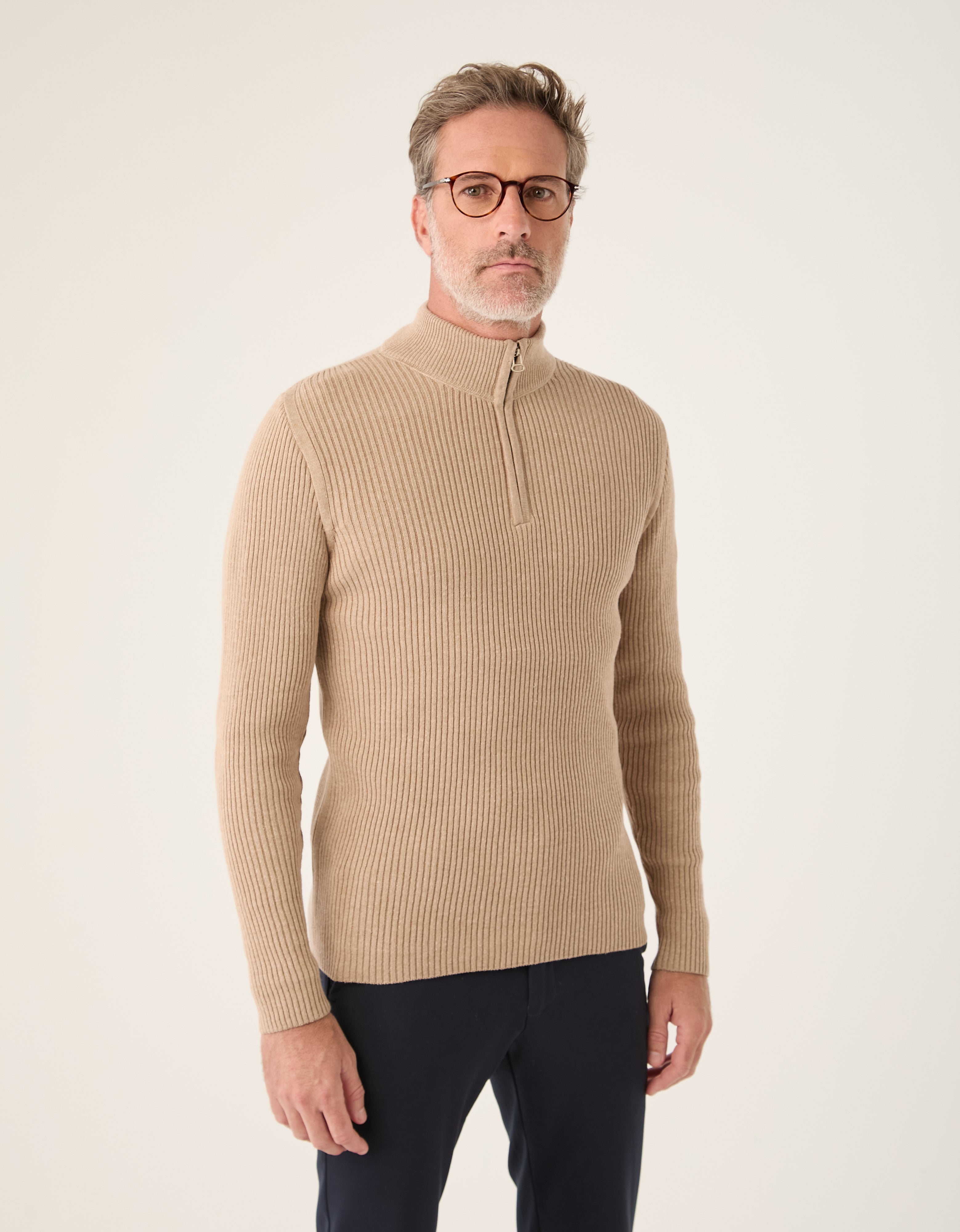 Tricot Meio Zíper