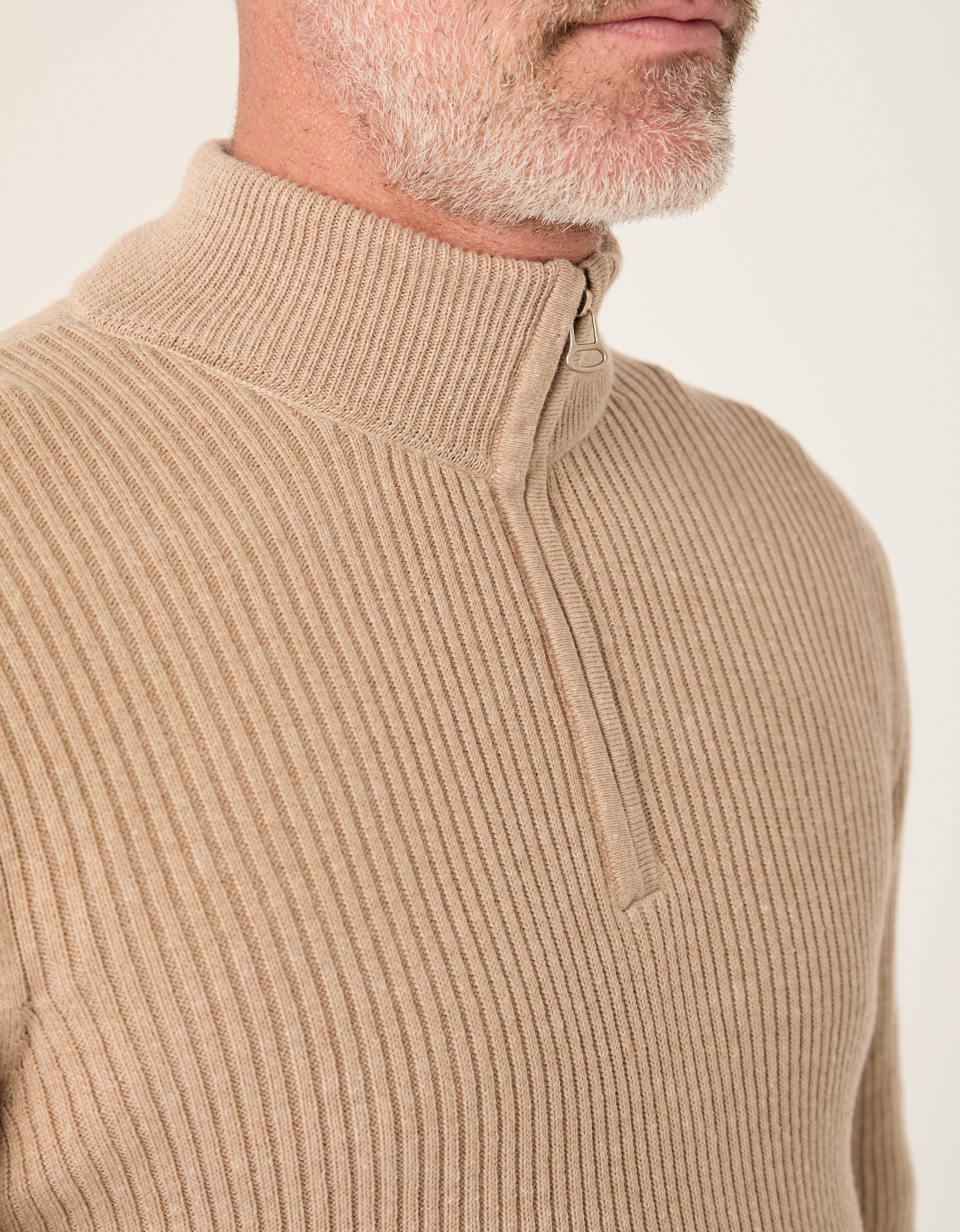 Tricot Meio Zíper