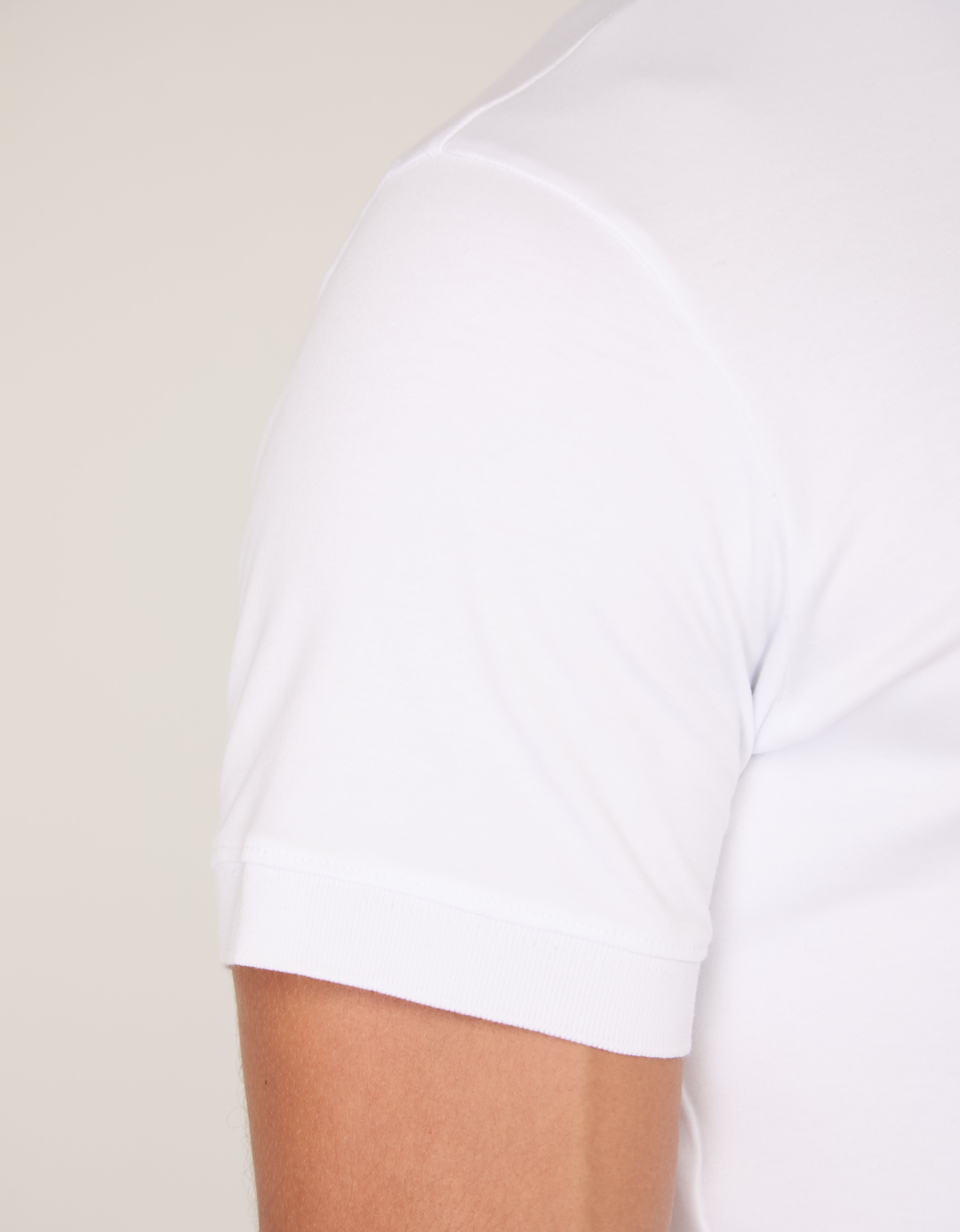 Camiseta Gola Alta Pima Supreme