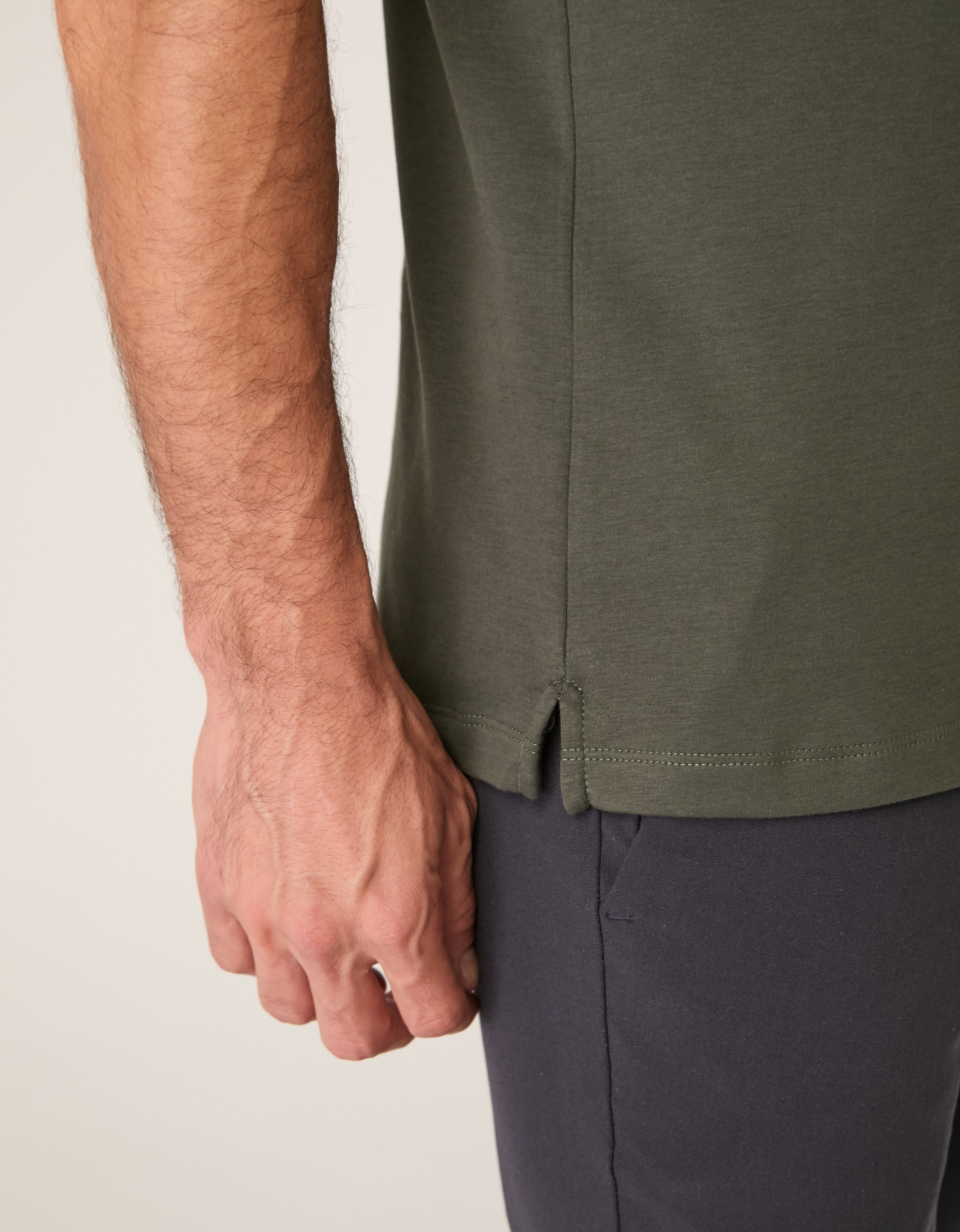 Camiseta Gola Alta Pima Supreme