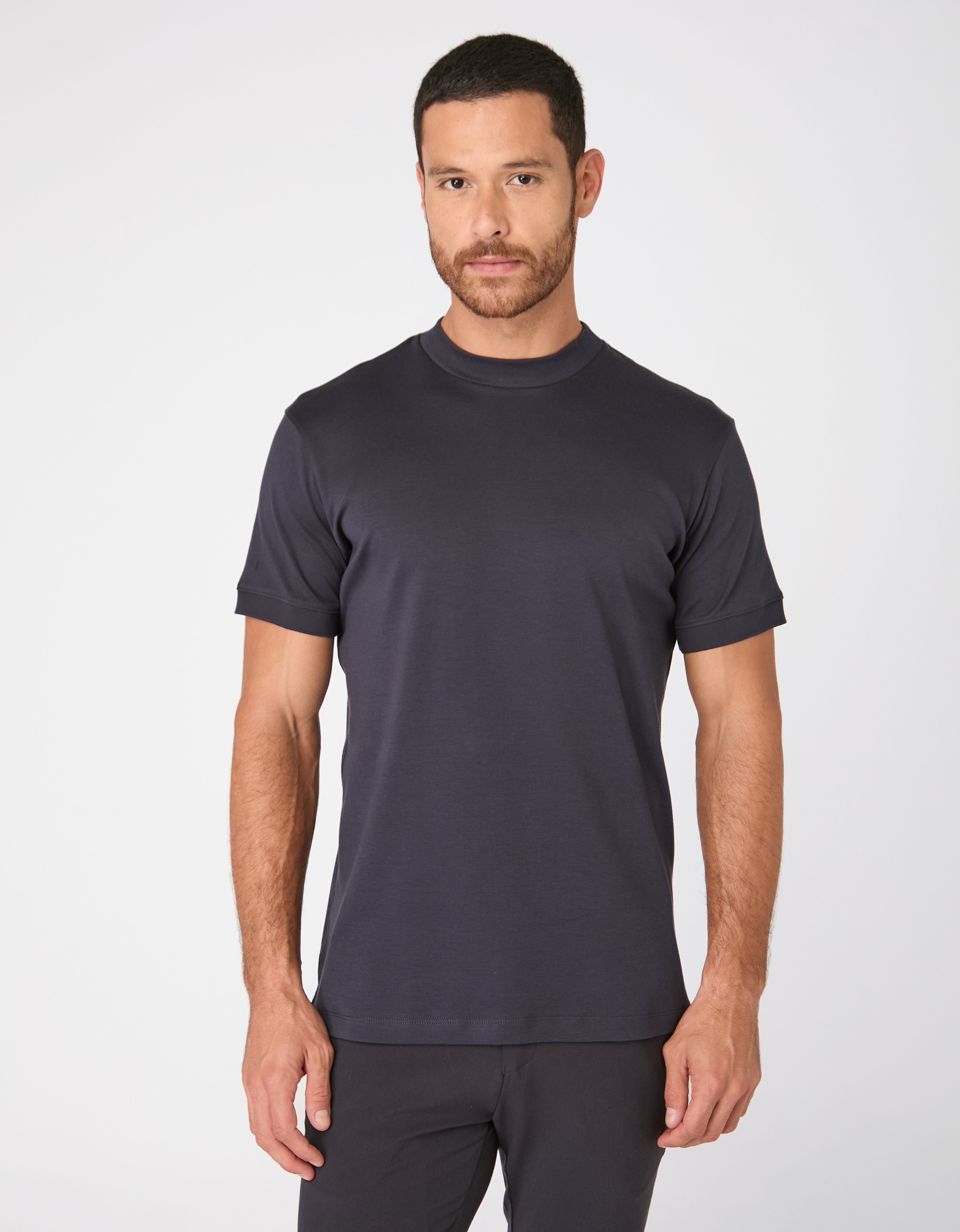 Camiseta Gola Alta Pima Supreme