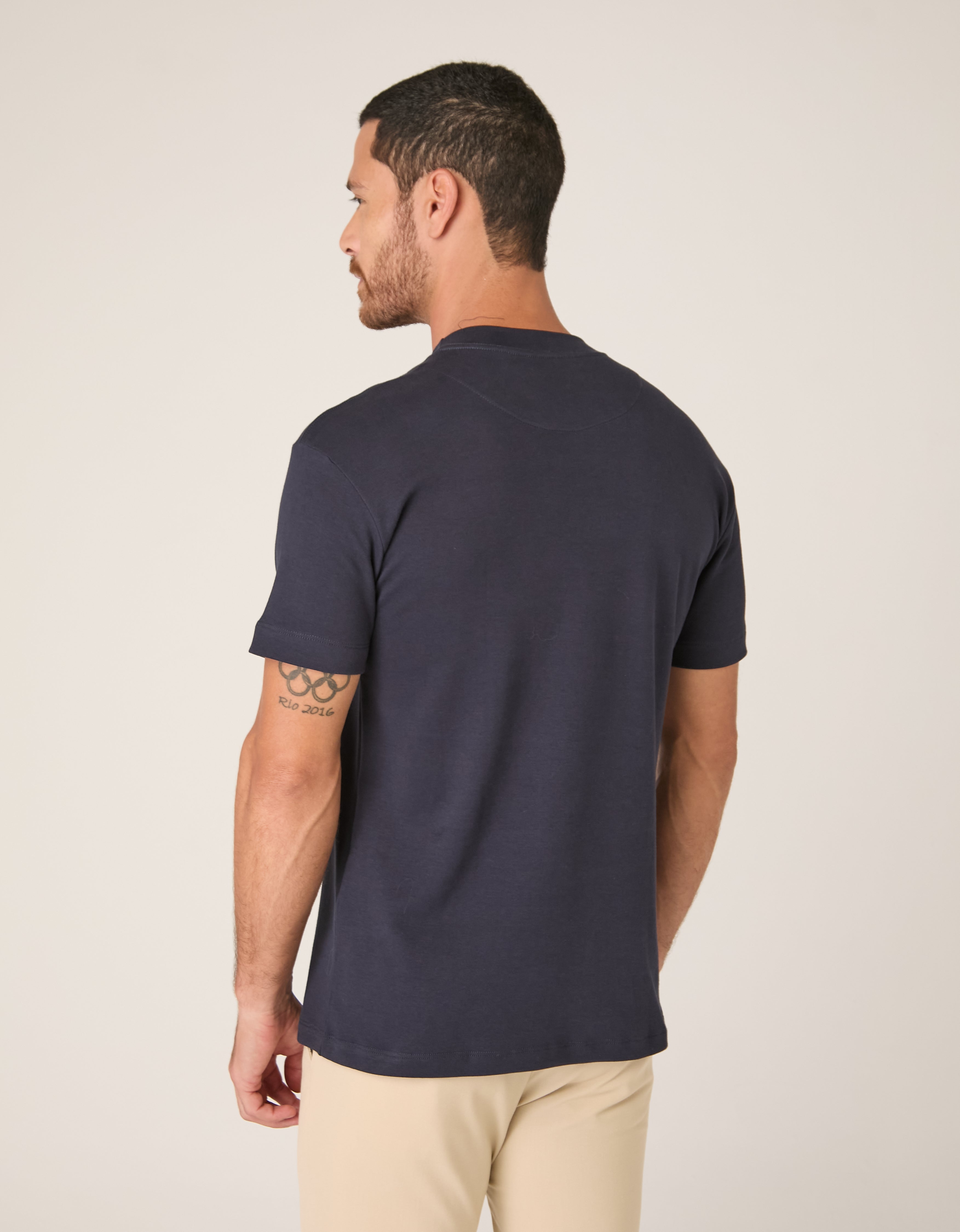 Camiseta Premium Gola Alta