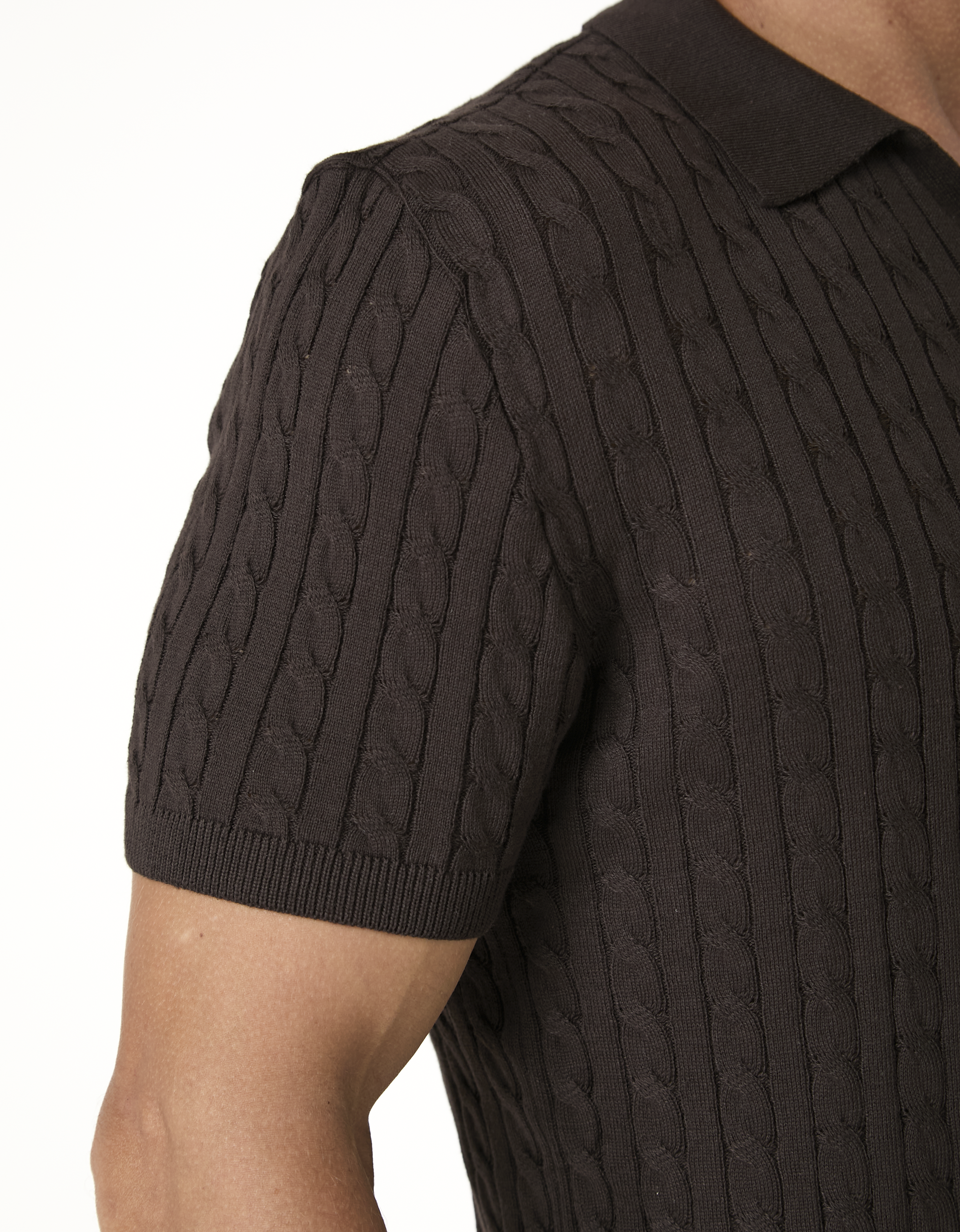 Polo Tricot Trança