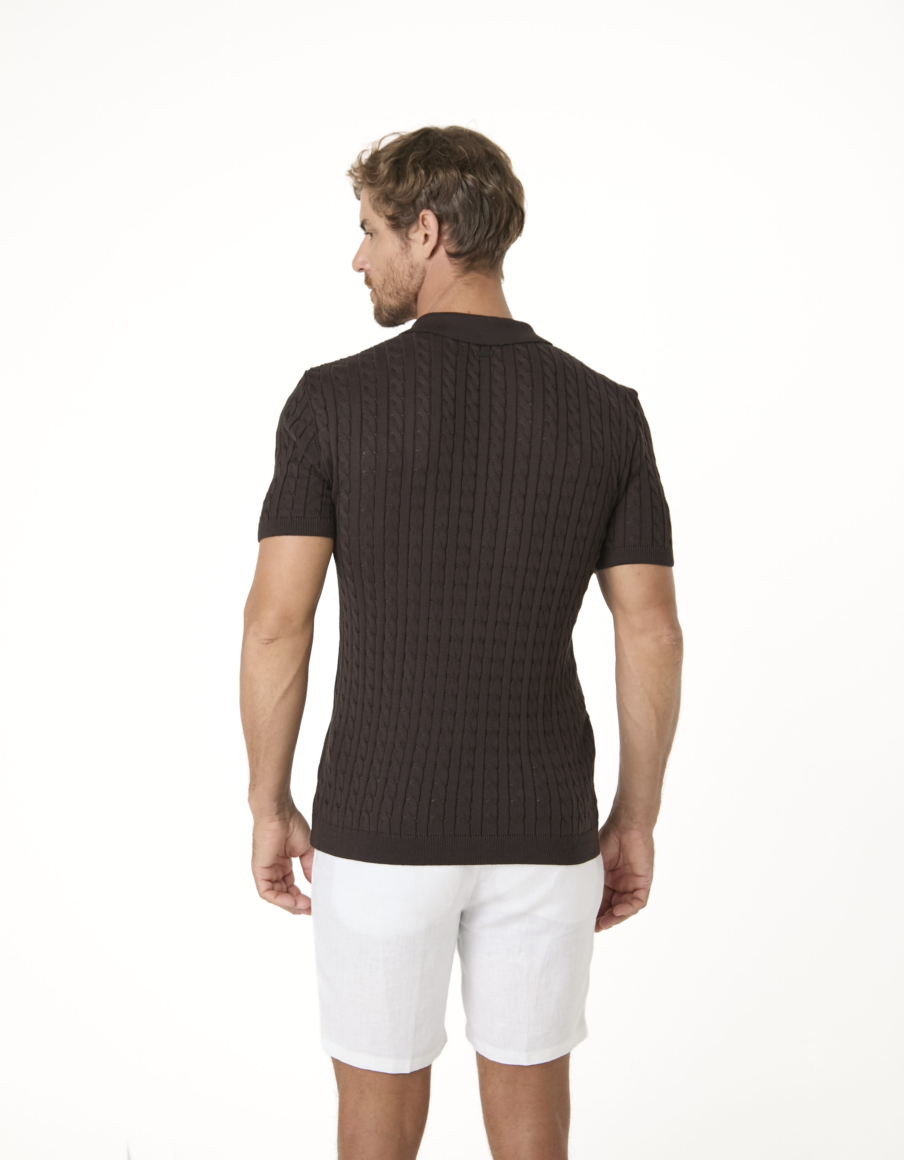 Polo Tricot Trança