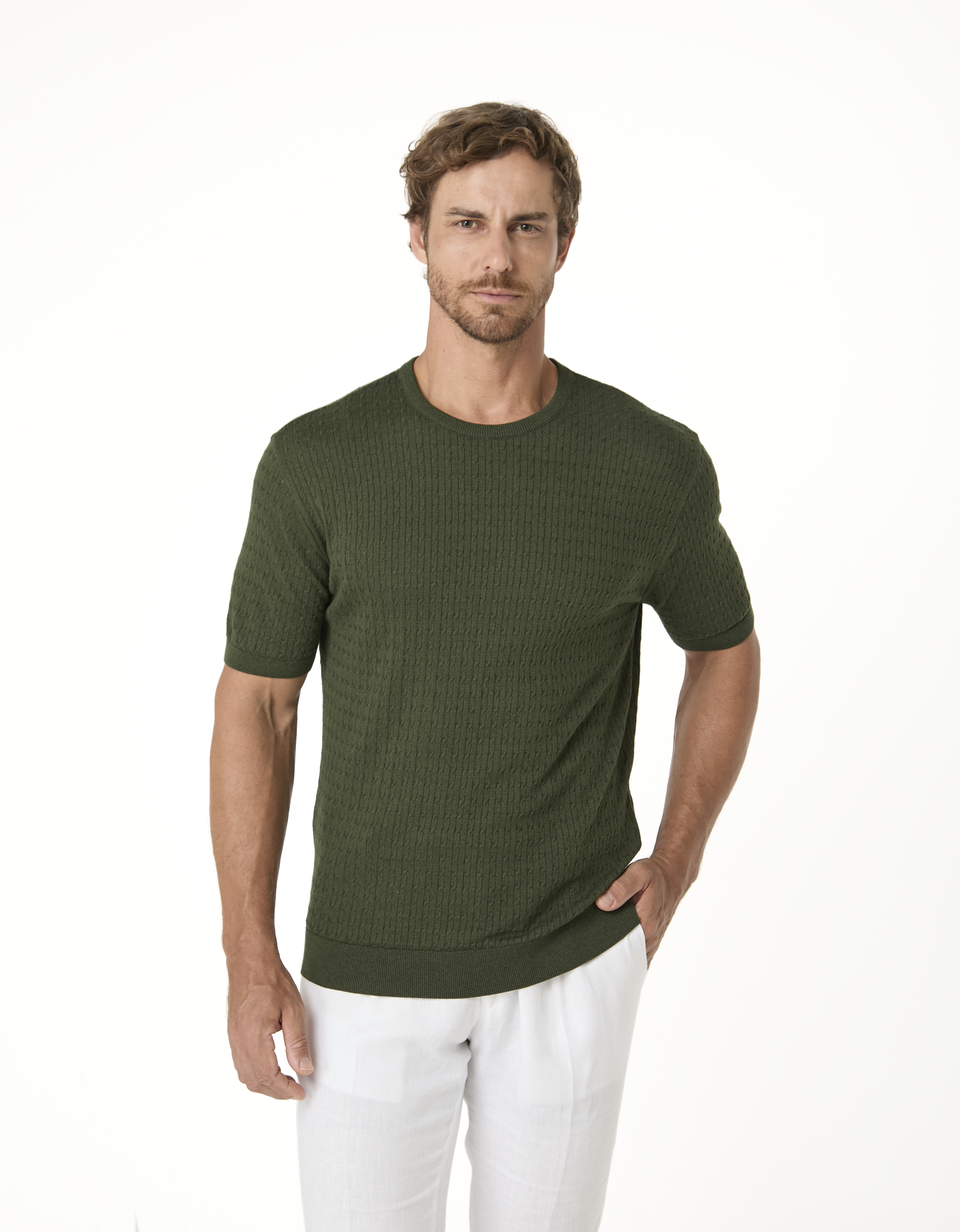 Camiseta Tricot Premium Trança