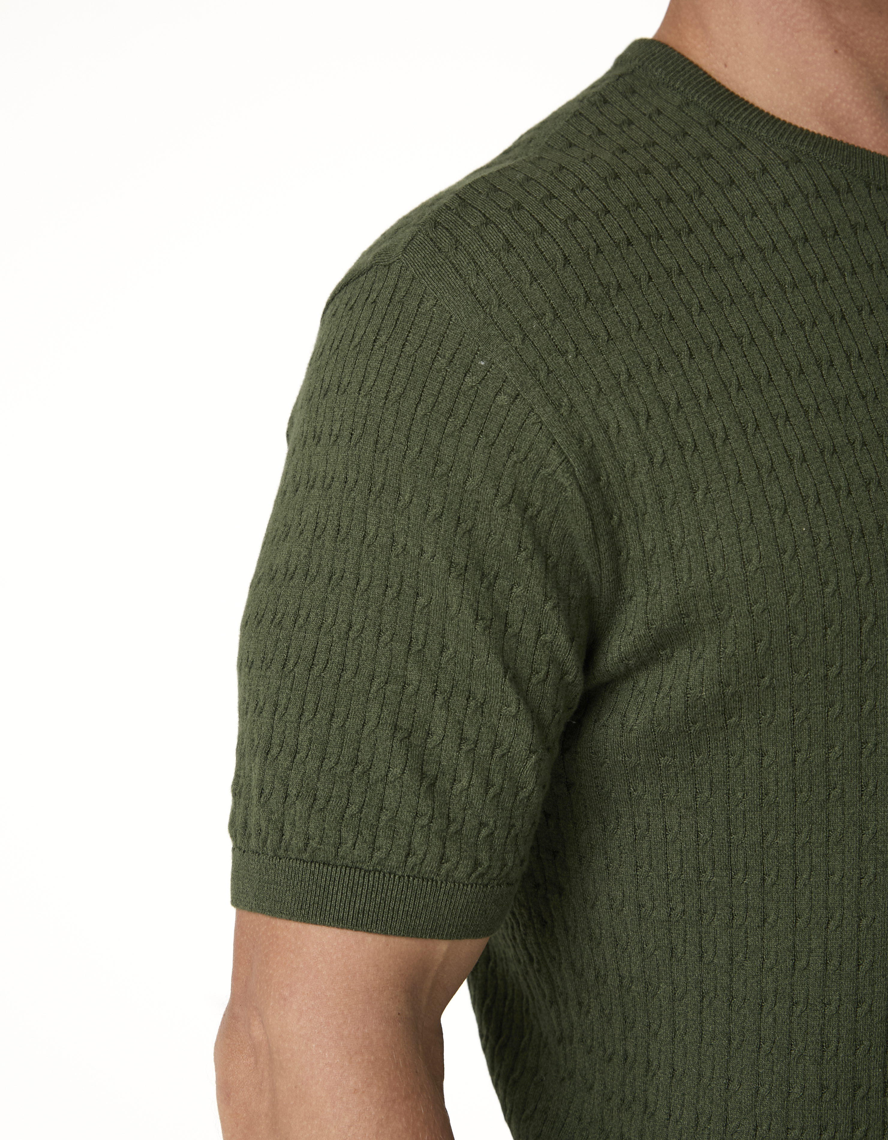 Camiseta Tricot Premium Trança