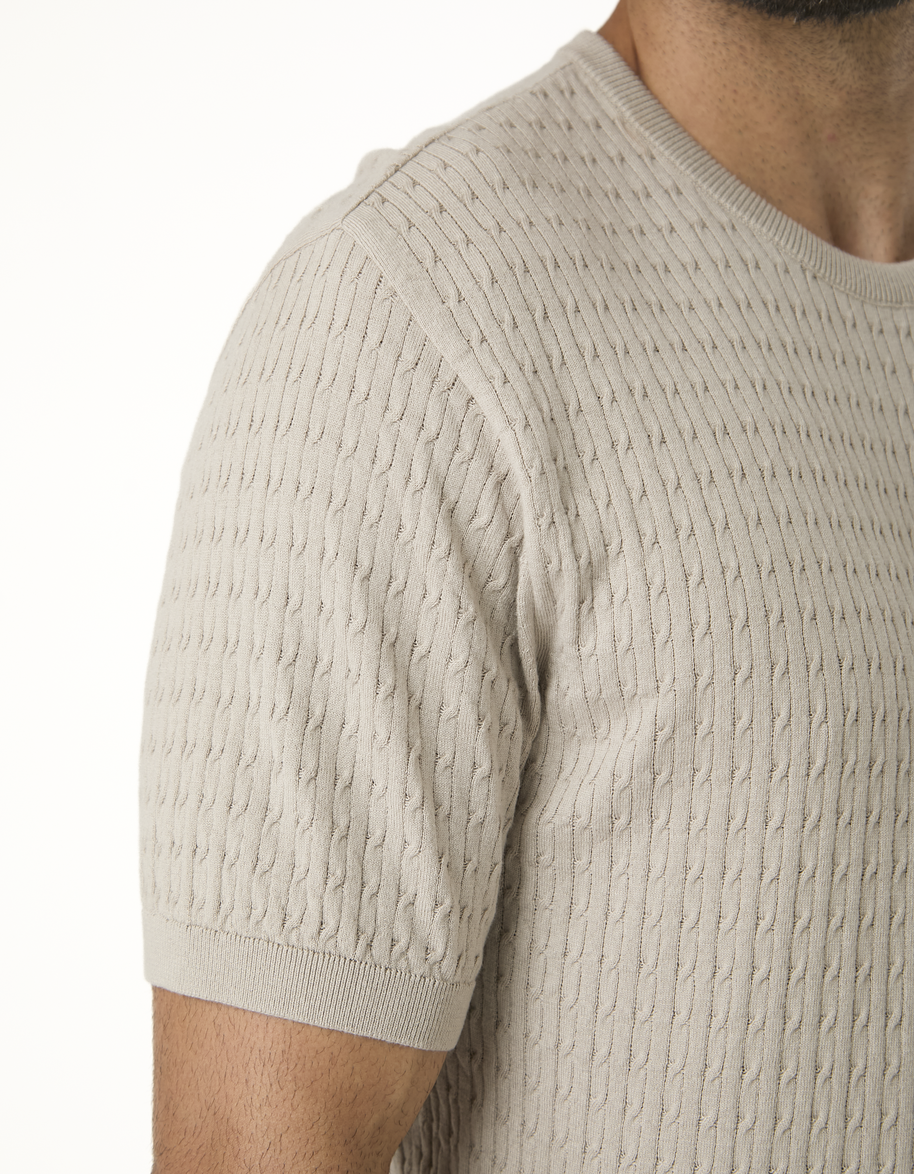 Camiseta Tricot Premium Trança