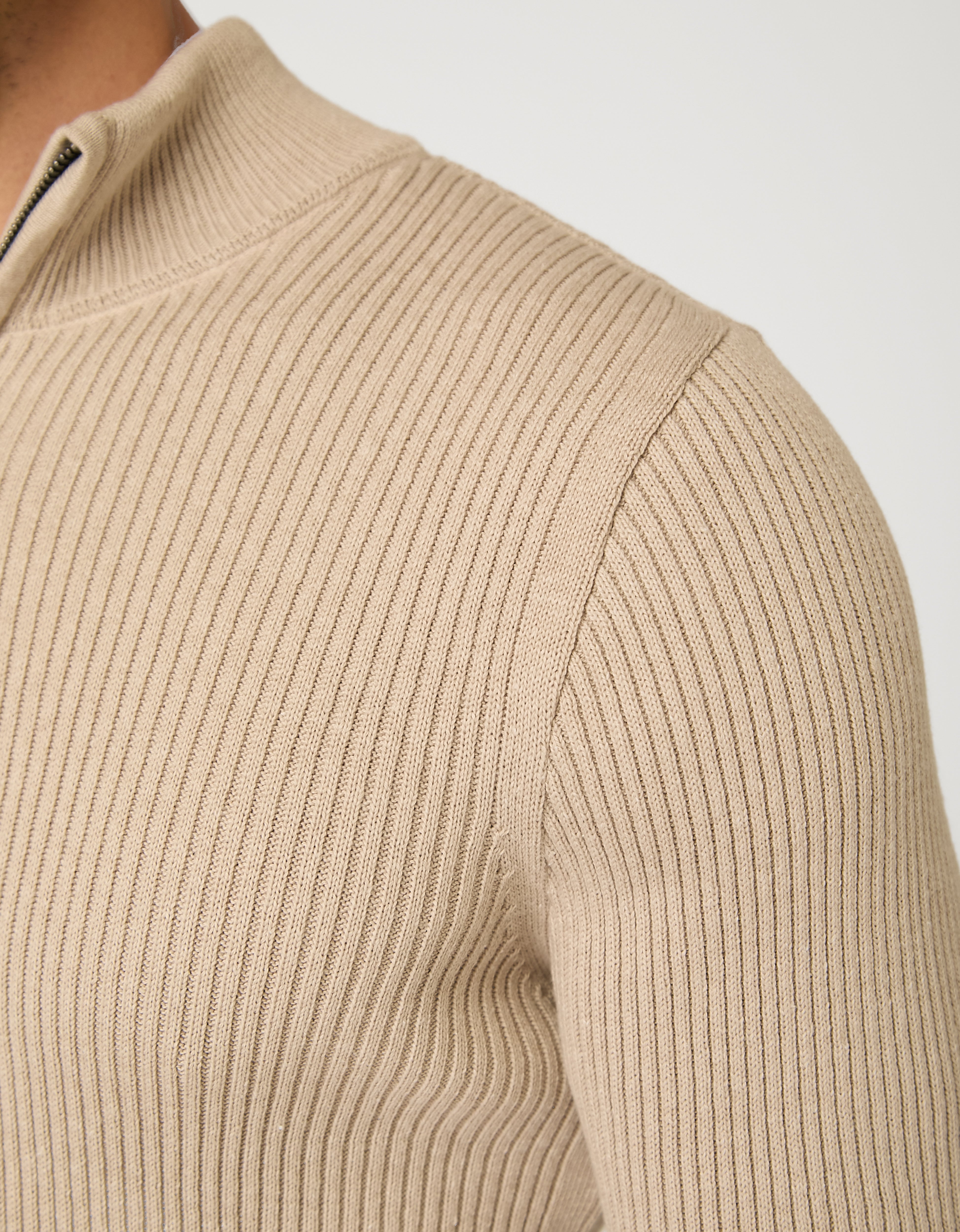Tricot Meio Zíper