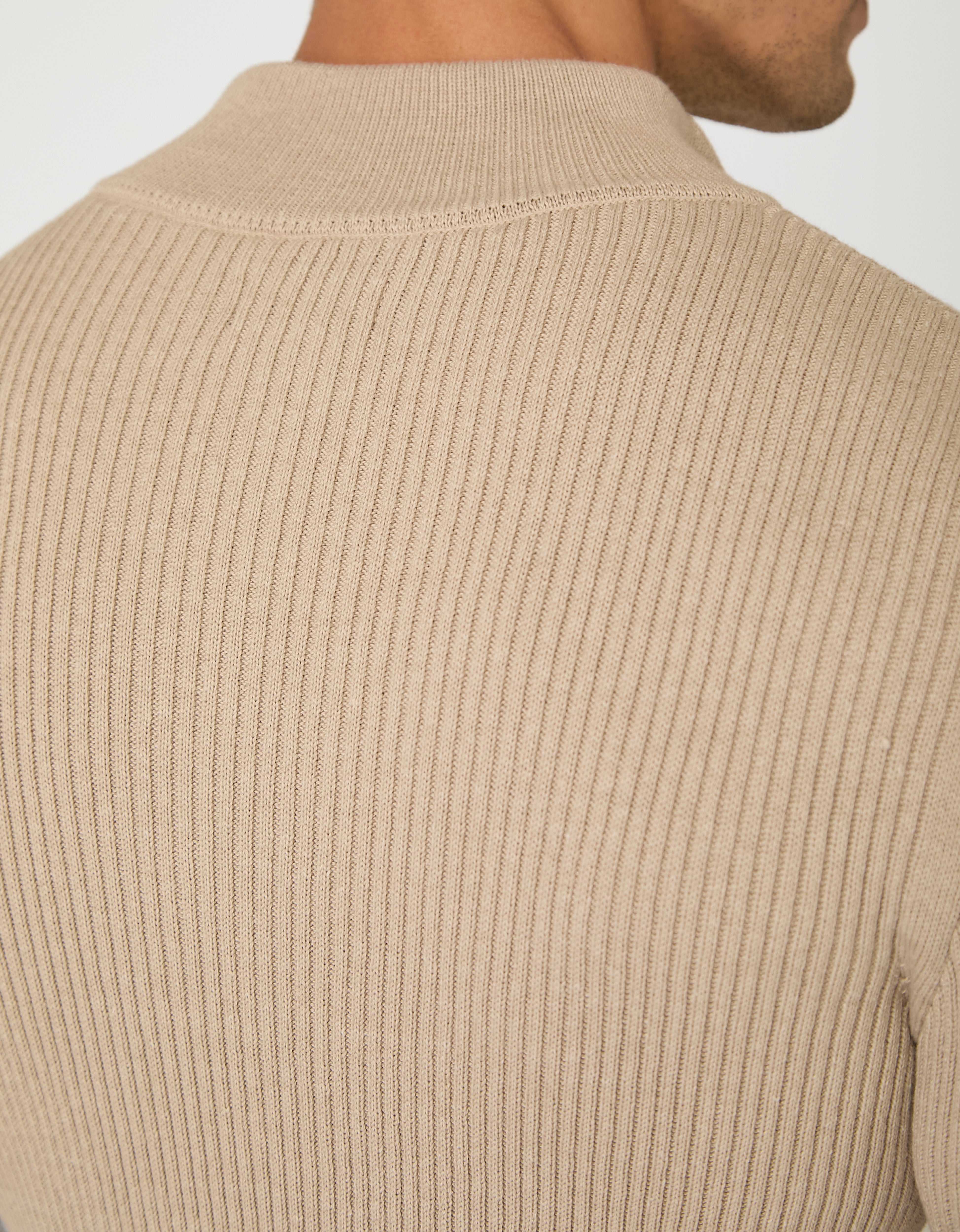 Tricot Meio Zíper