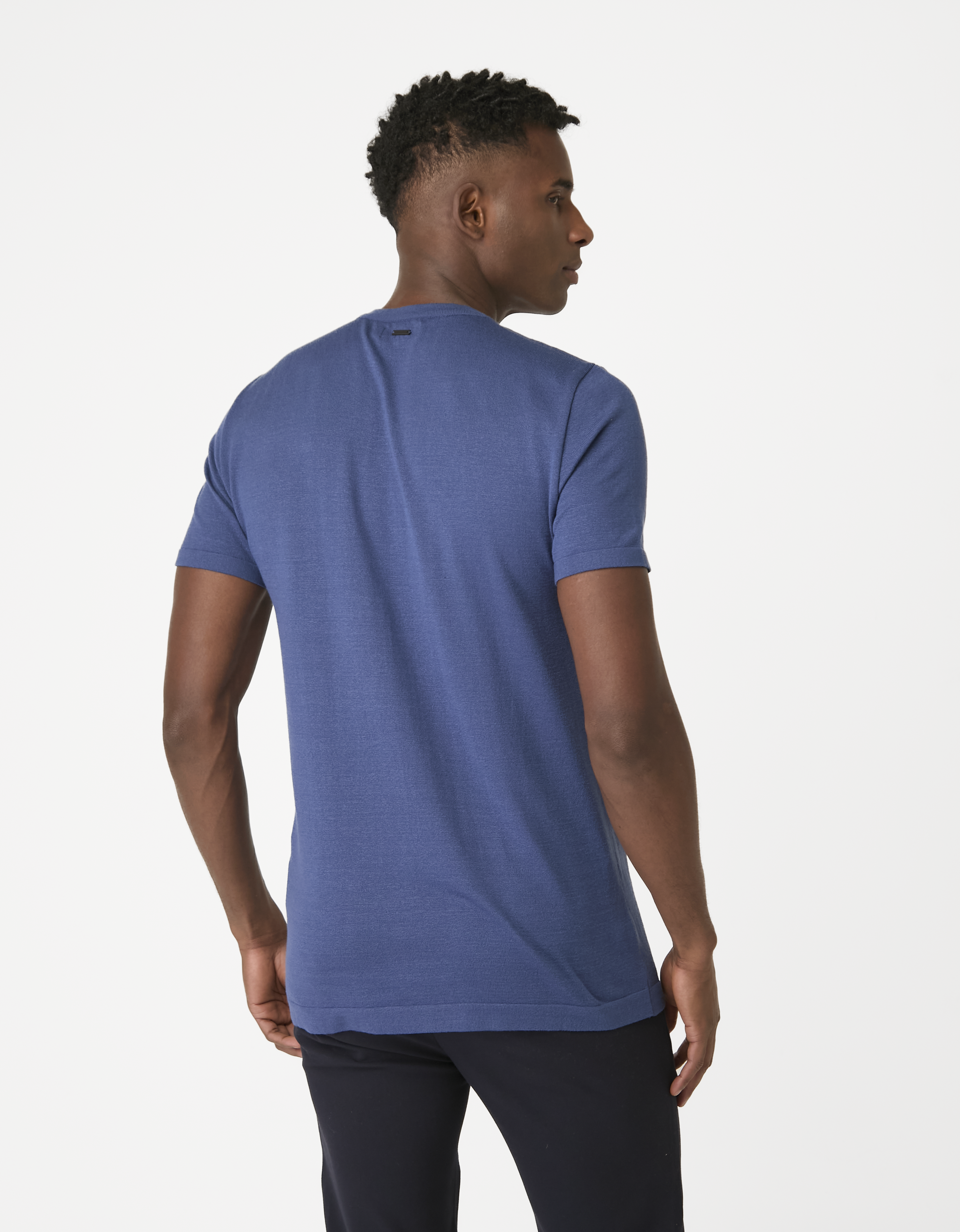 Camiseta Tricot Henley MC
