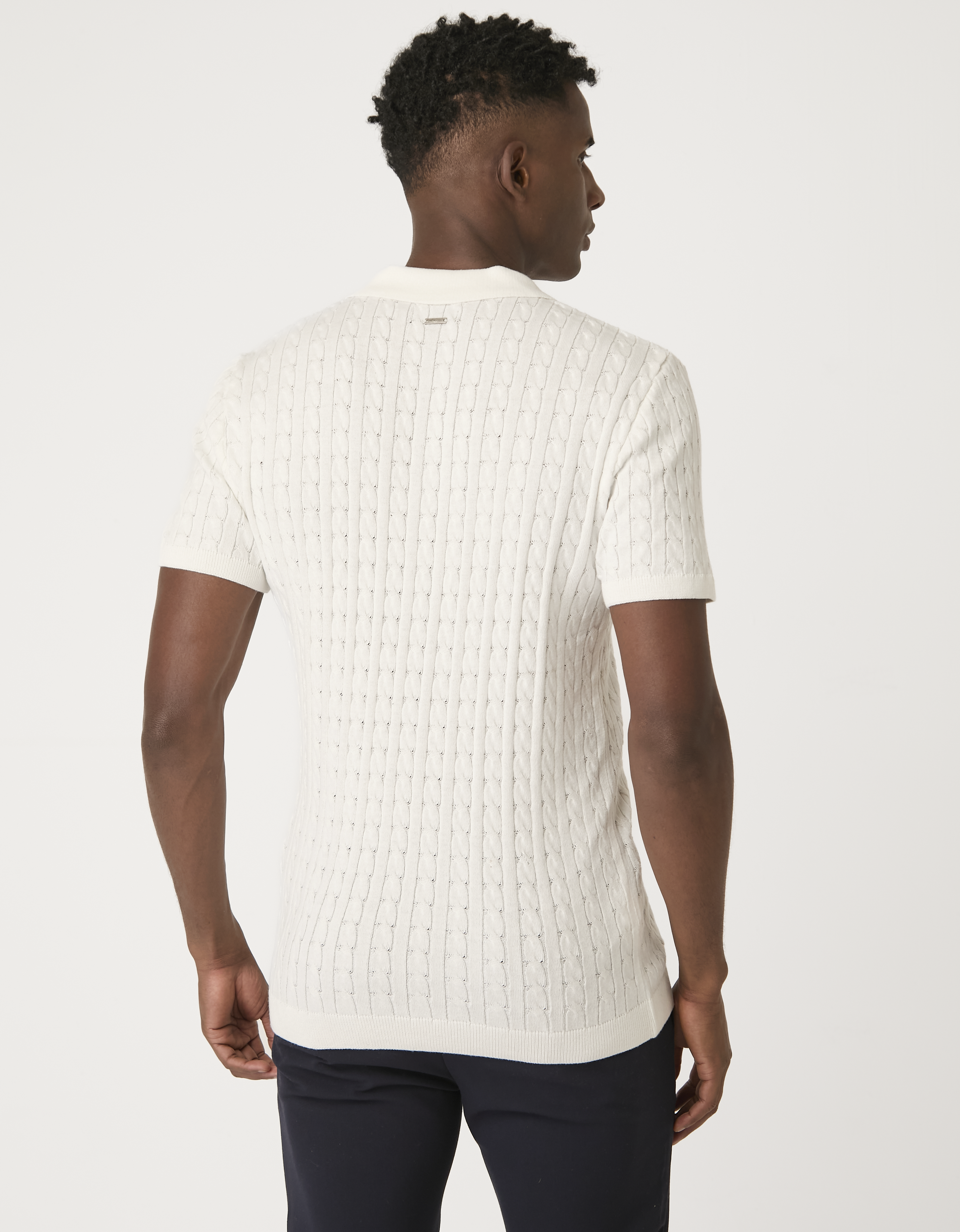 Polo Tricot Trança