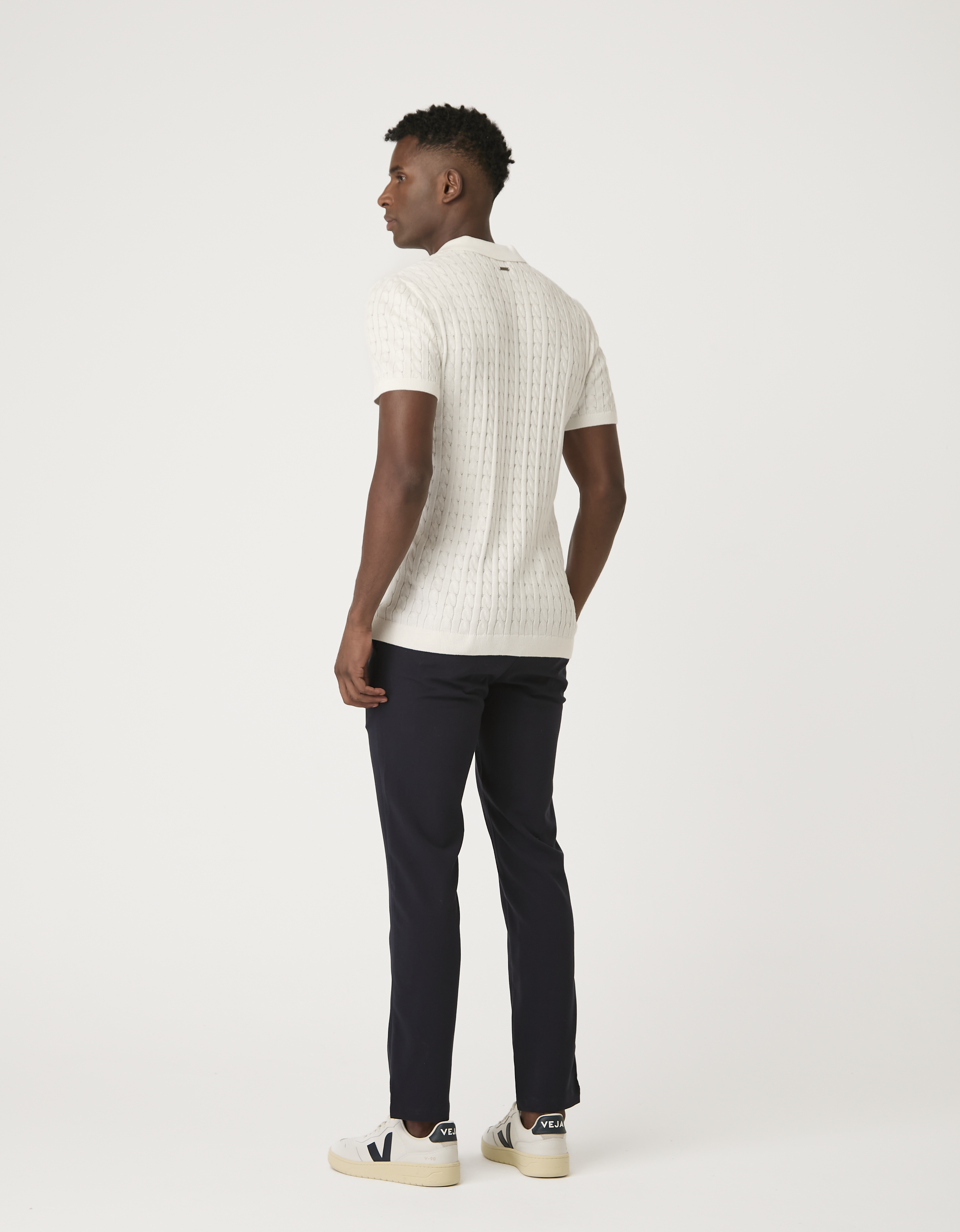 Polo Tricot Trança