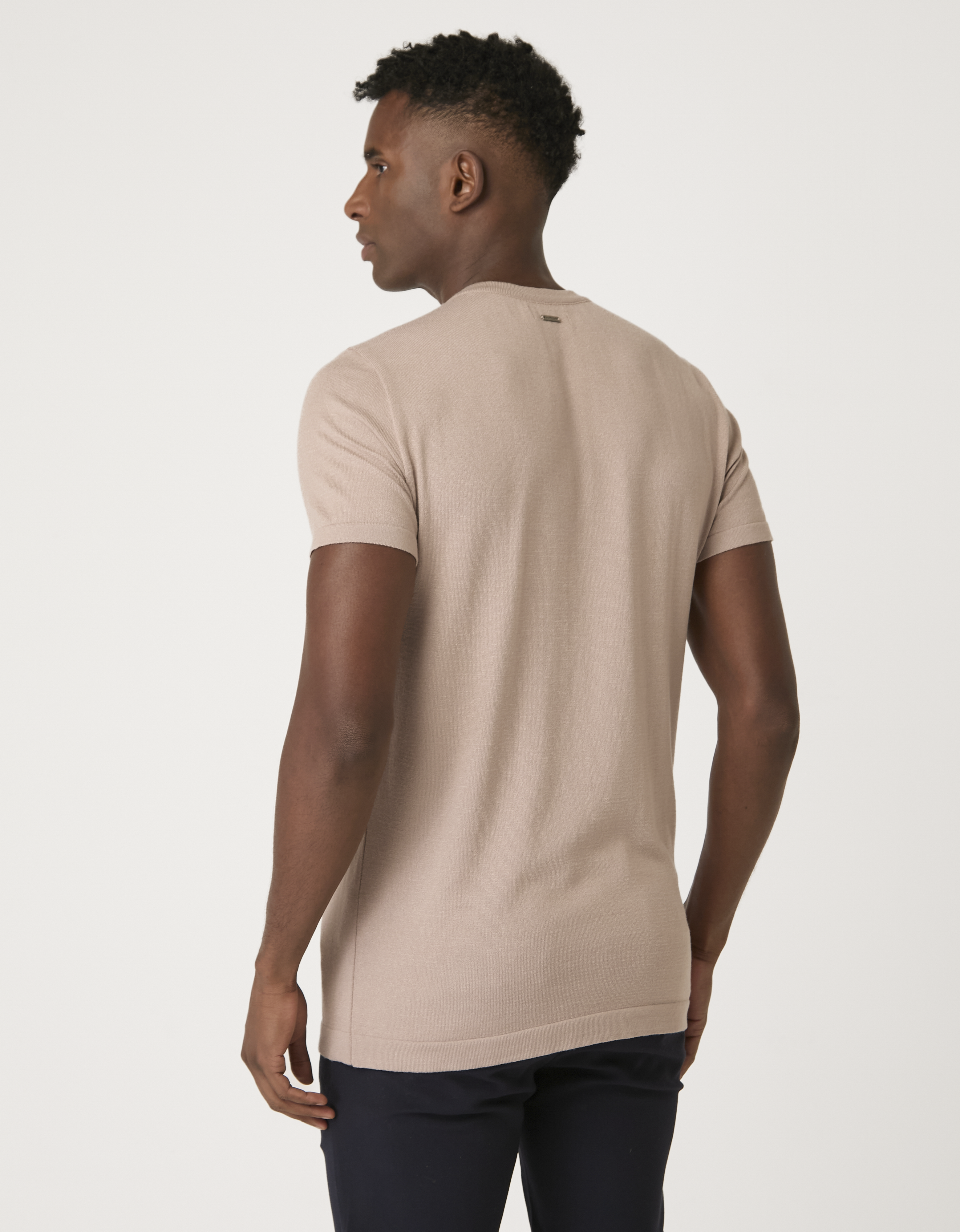 Camiseta Tricot Henley MC