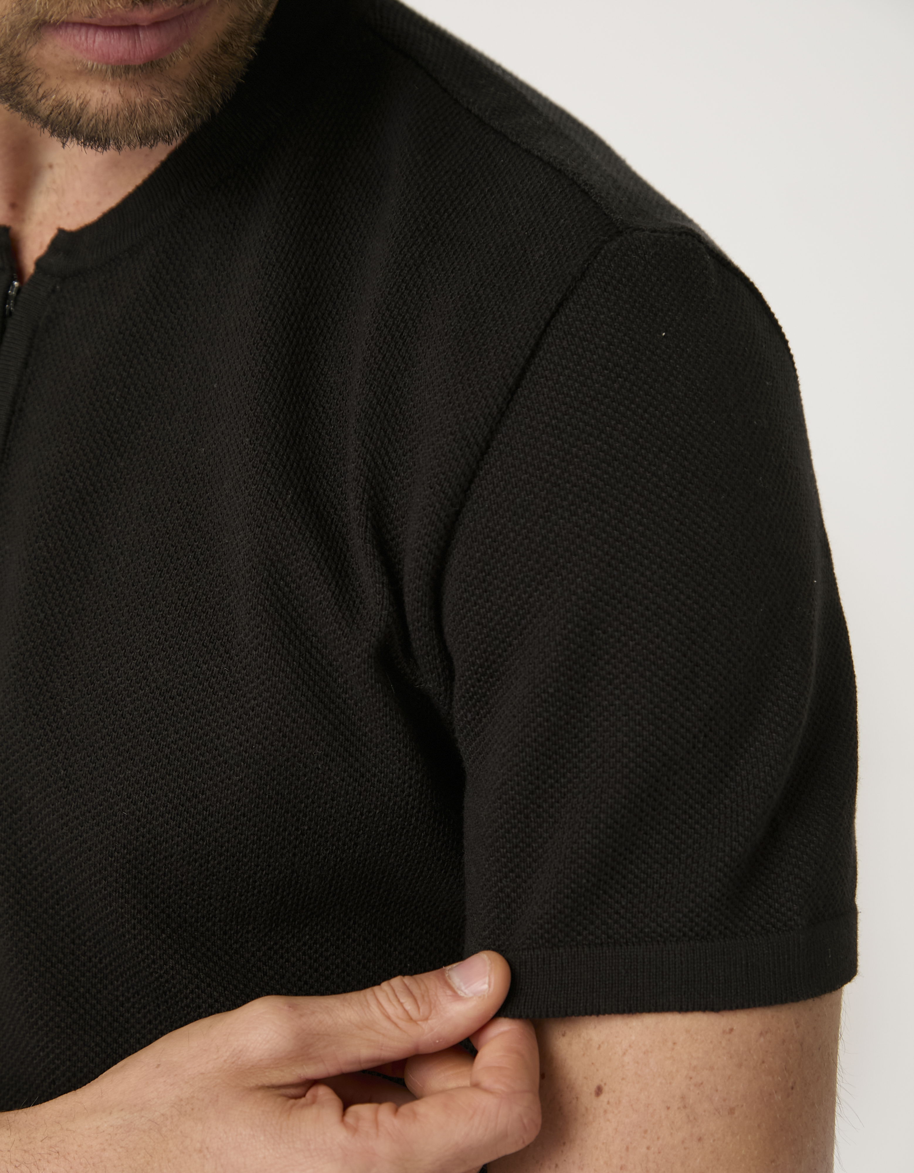 Polo Tricot Zíper