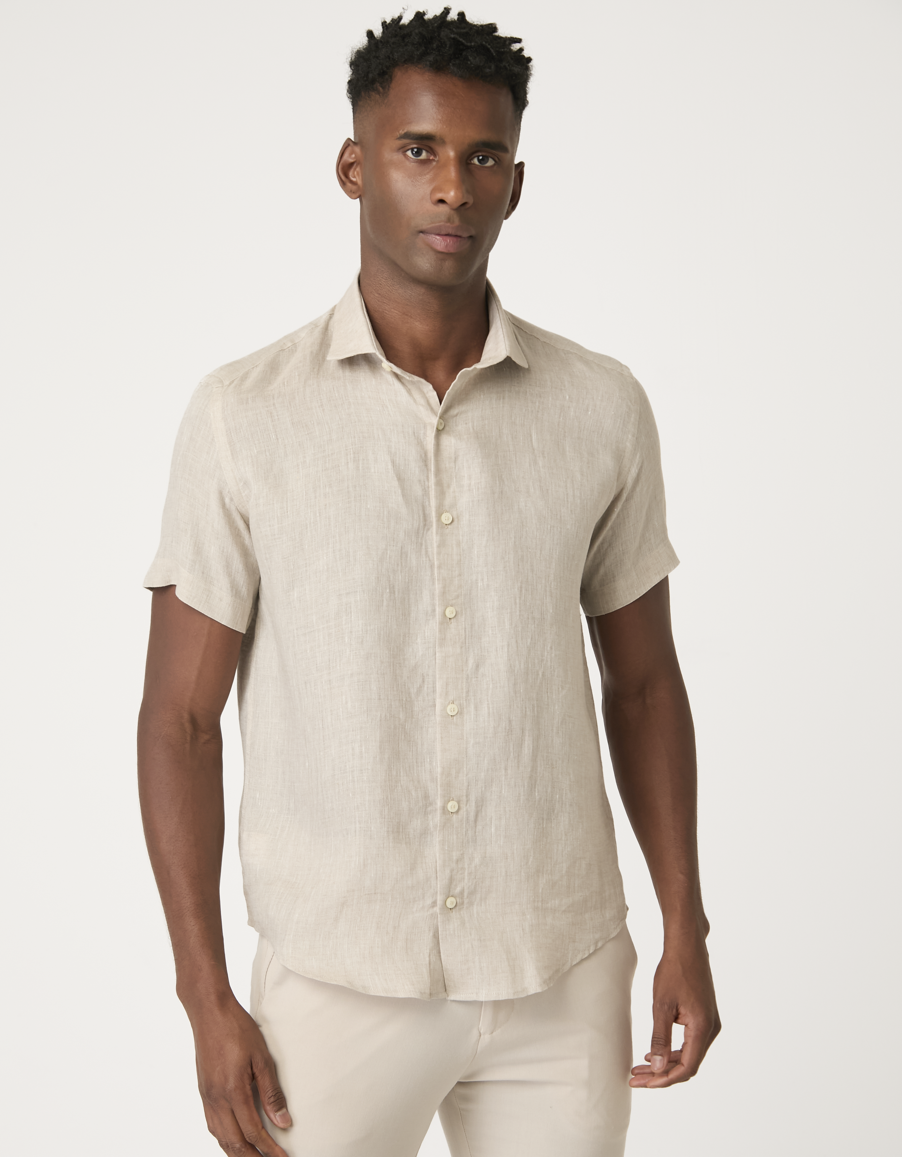 Camisa MC Linho Florença