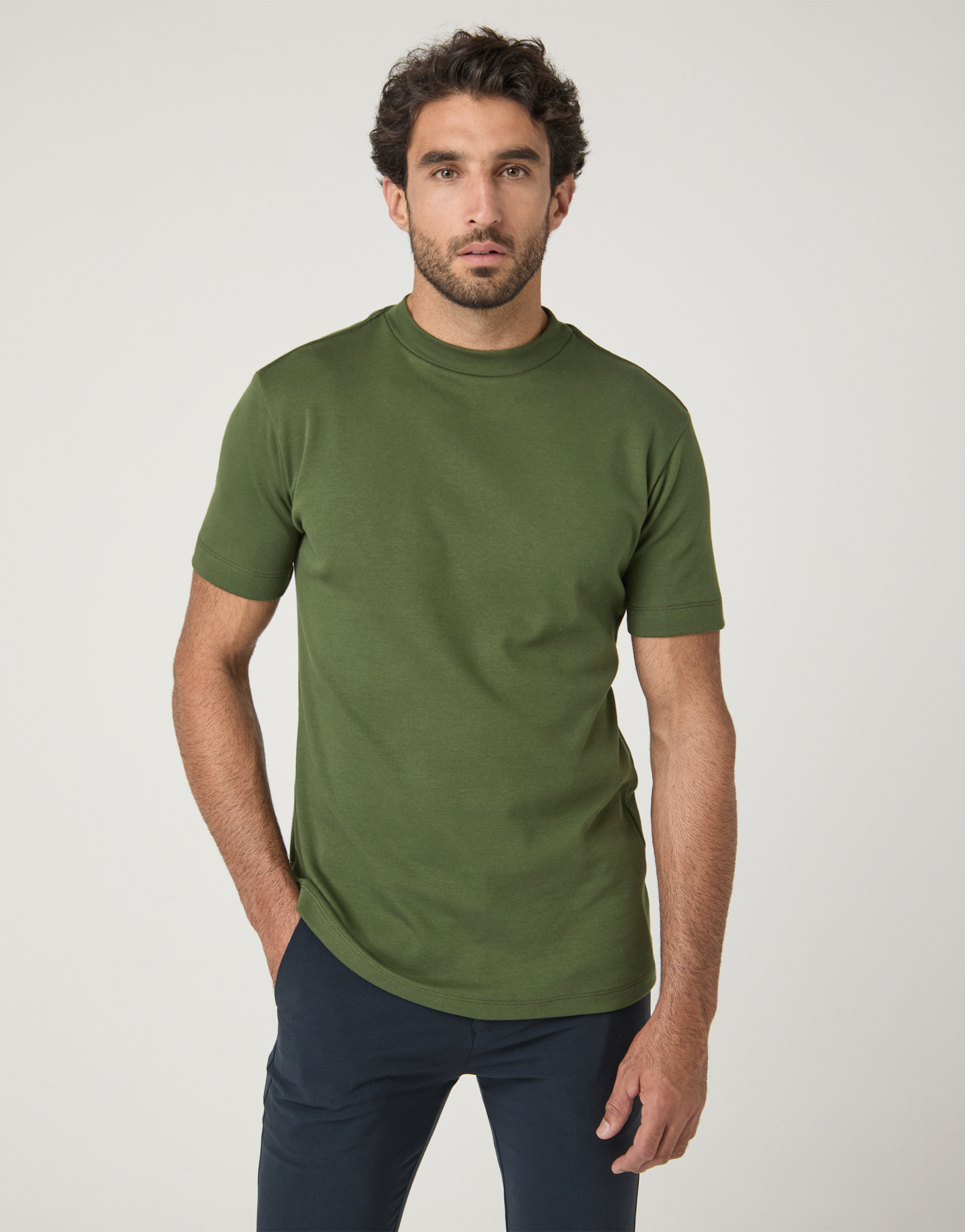 Camiseta Premium Gola Alta